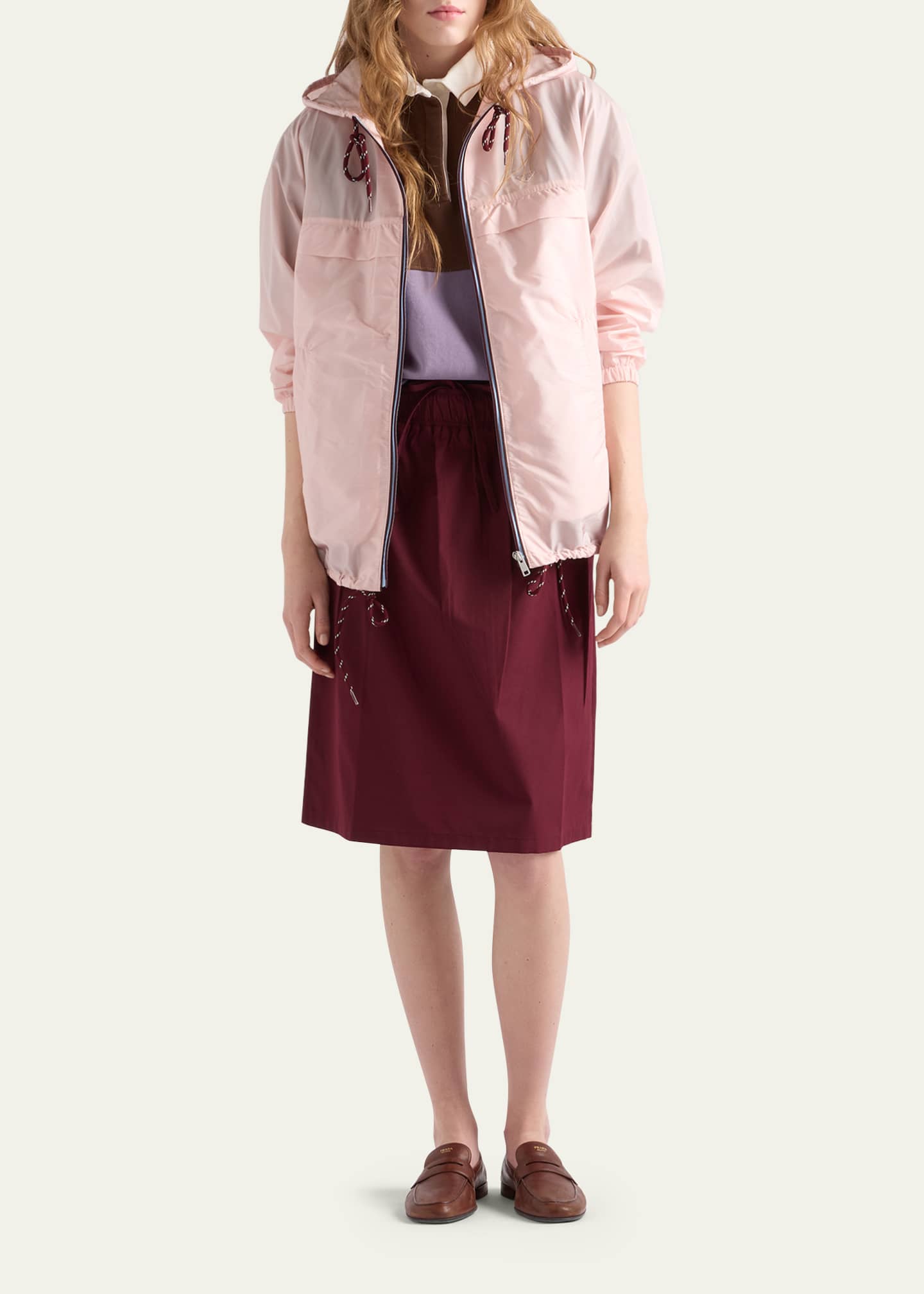Prada Re-Nylon Zip-Up Jacket - Bergdorf Goodman