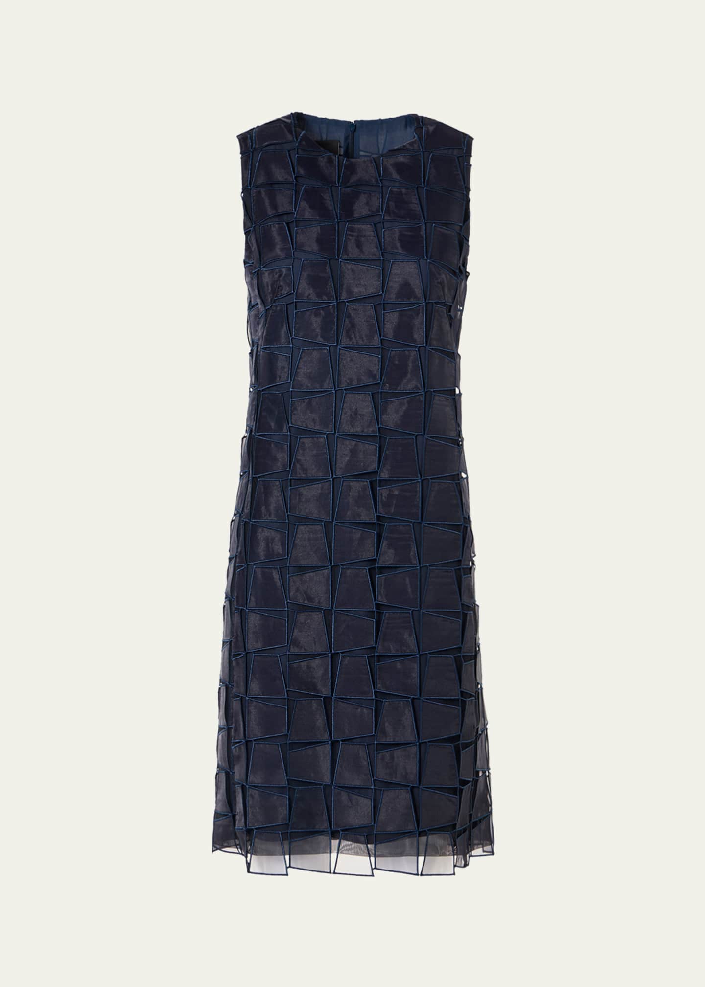 organza sheath dress Organza Jackie O Dress Black / Small