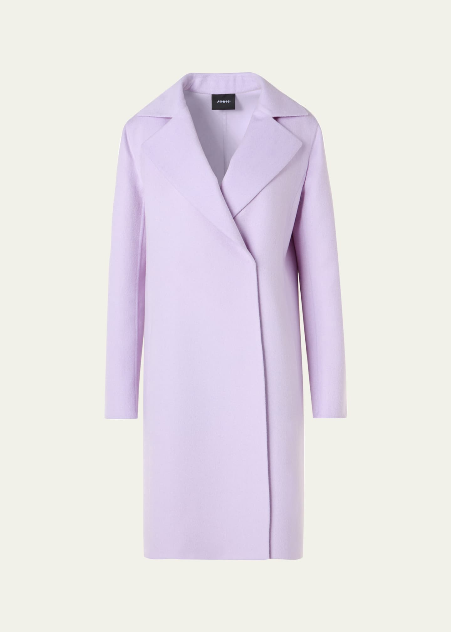 Akris Bera Cashmere-Silk Knee-Length Coat - Bergdorf Goodman