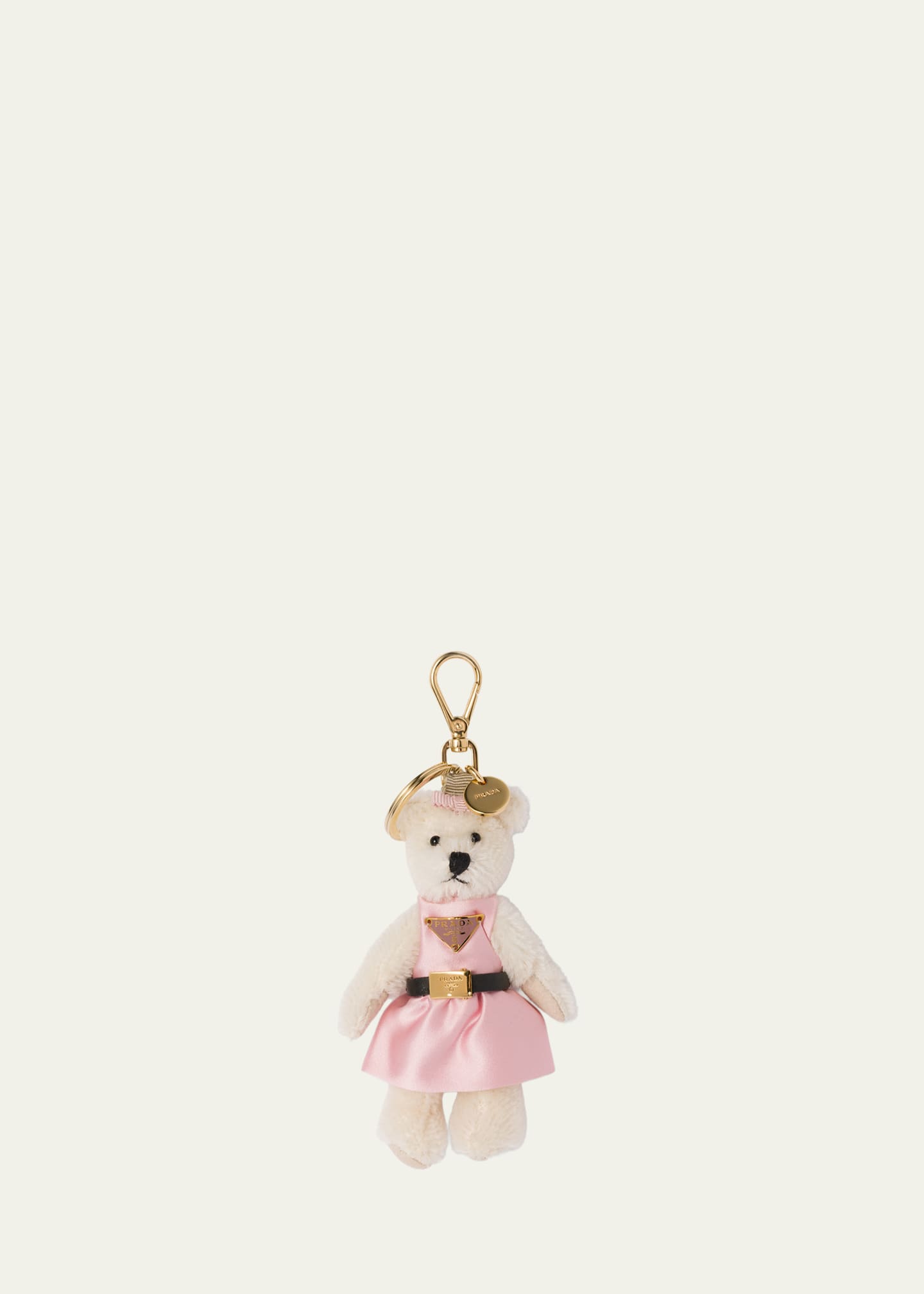 Prada Teddy Bear Keychain Bag Charm - Bergdorf Goodman