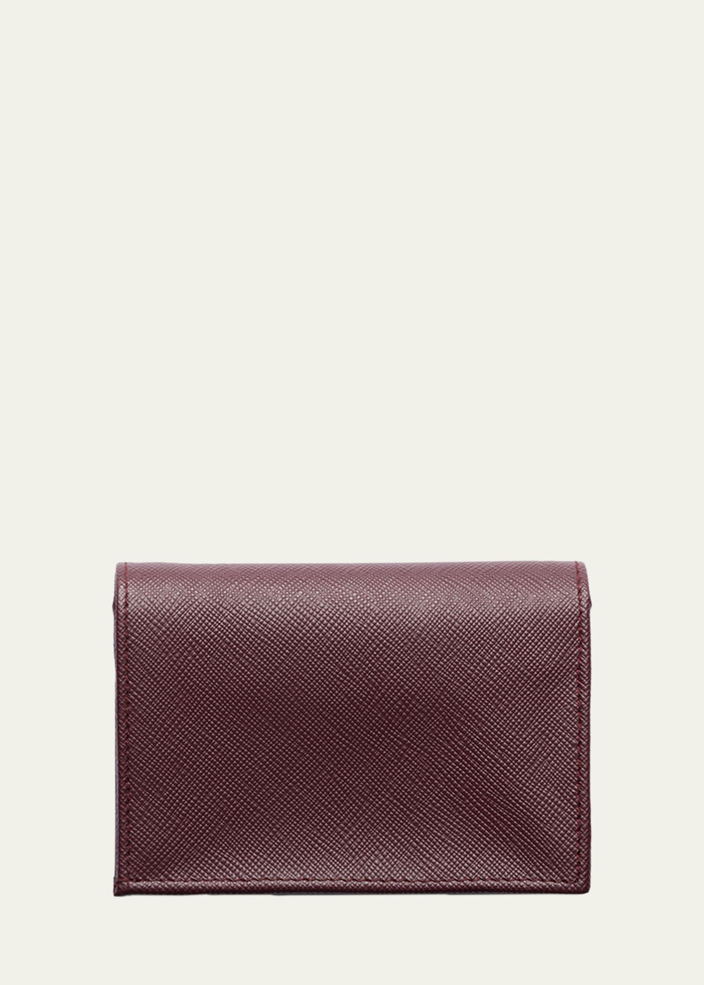 Prada Small Saffiano Leather Bifold Wallet - Bergdorf Goodman