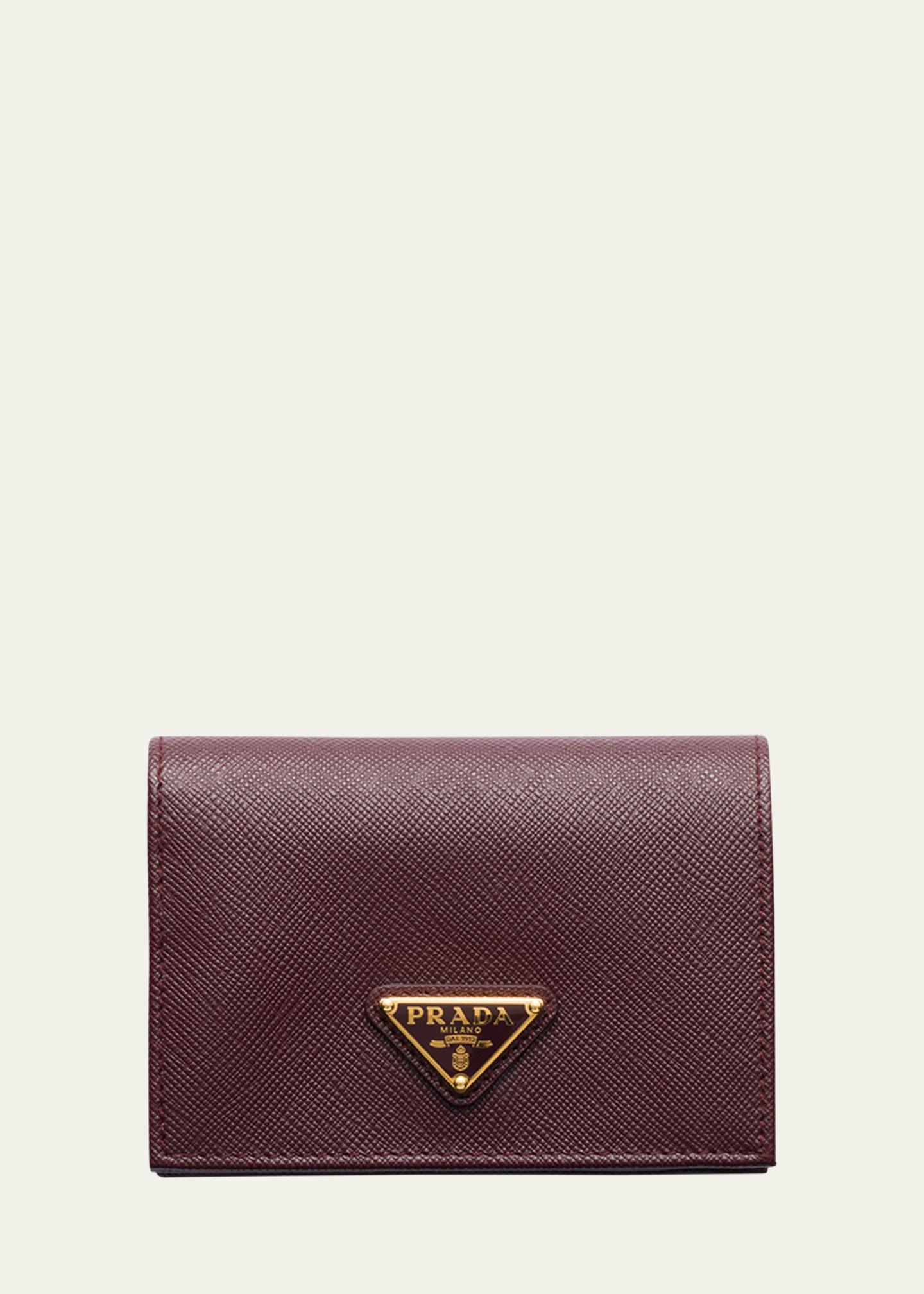 Prada Small Saffiano Leather Bifold Wallet - Bergdorf Goodman
