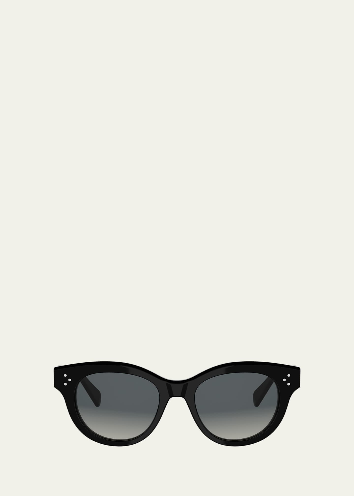 Celine Celine 3 Dots 51mm Round Sunglasses - Bergdorf Goodman