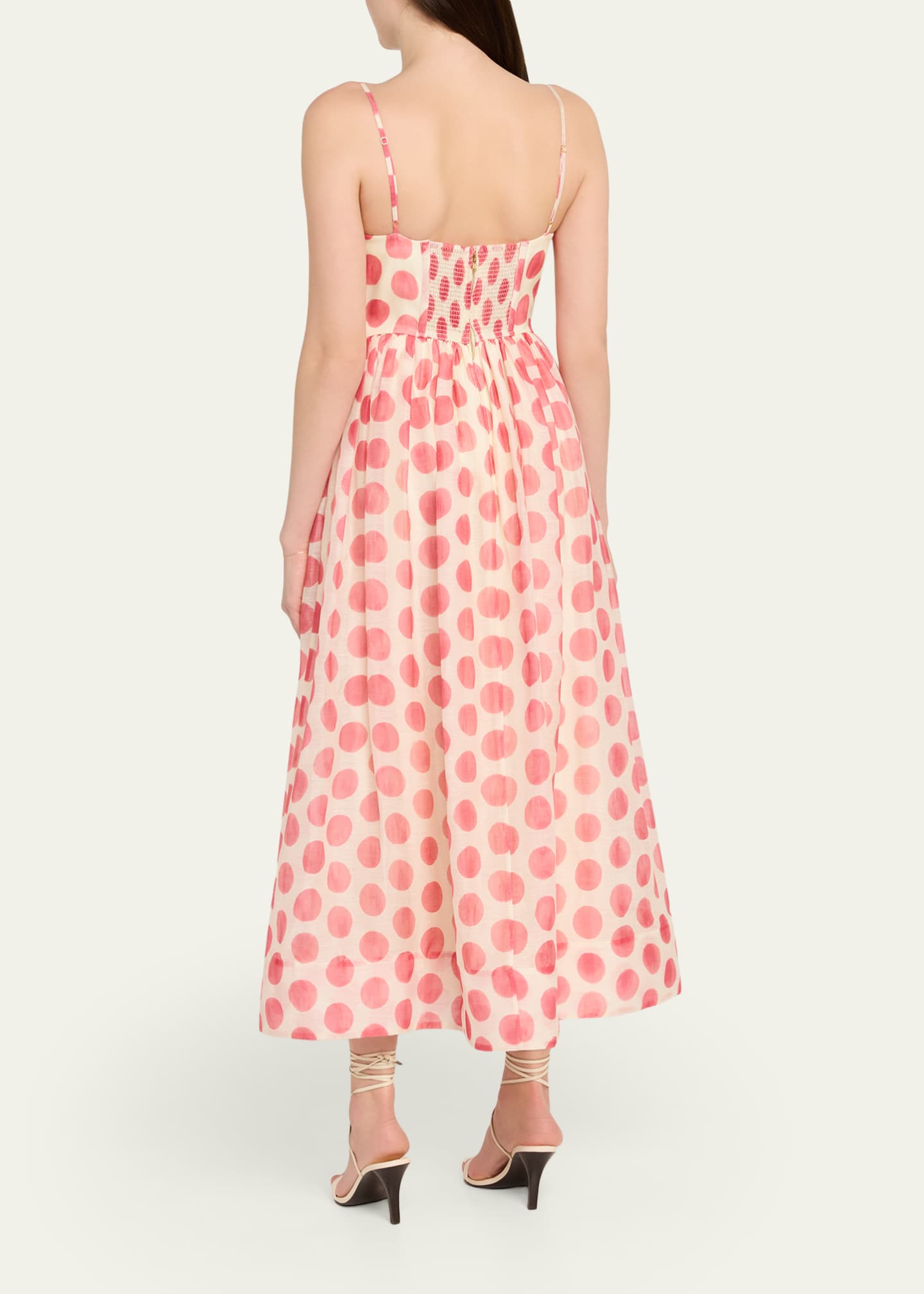 cara cara pink dress Cara Cara Pero Midi Dress by Cara Cara