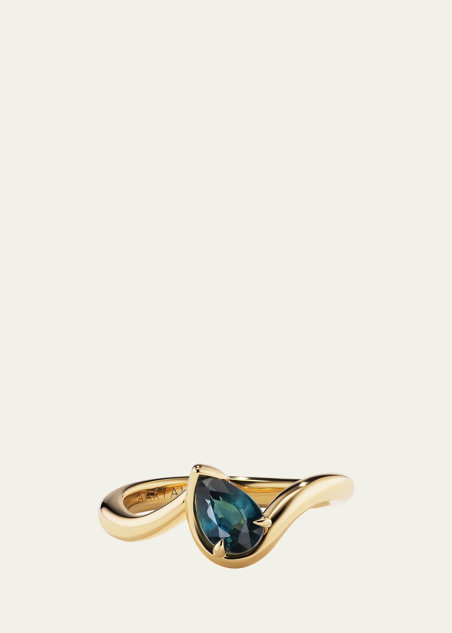 Aaryah BB Thelma Teal Sapphire Pinky Ring Bergdorf Goodman — free download