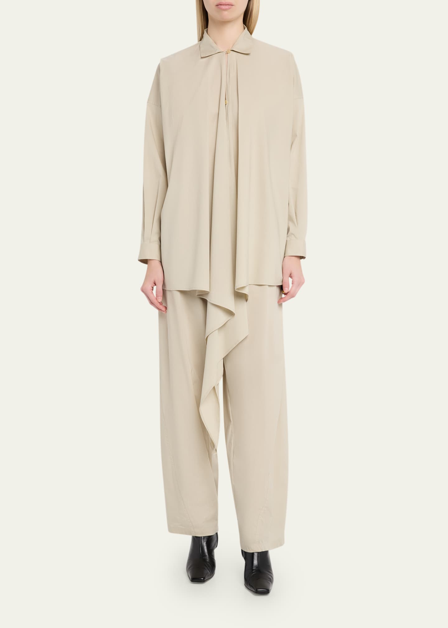 DARKPARK Phebe Tapered Cotton Pants - Bergdorf Goodman