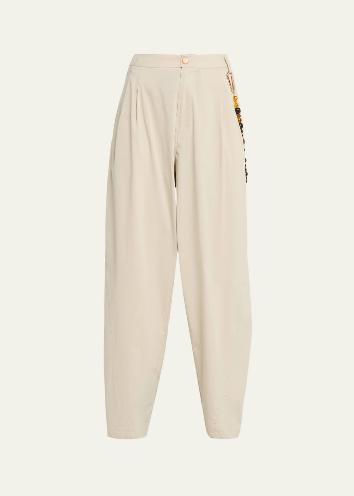 DARKPARK Phebe Tapered Cotton Pants - Bergdorf Goodman