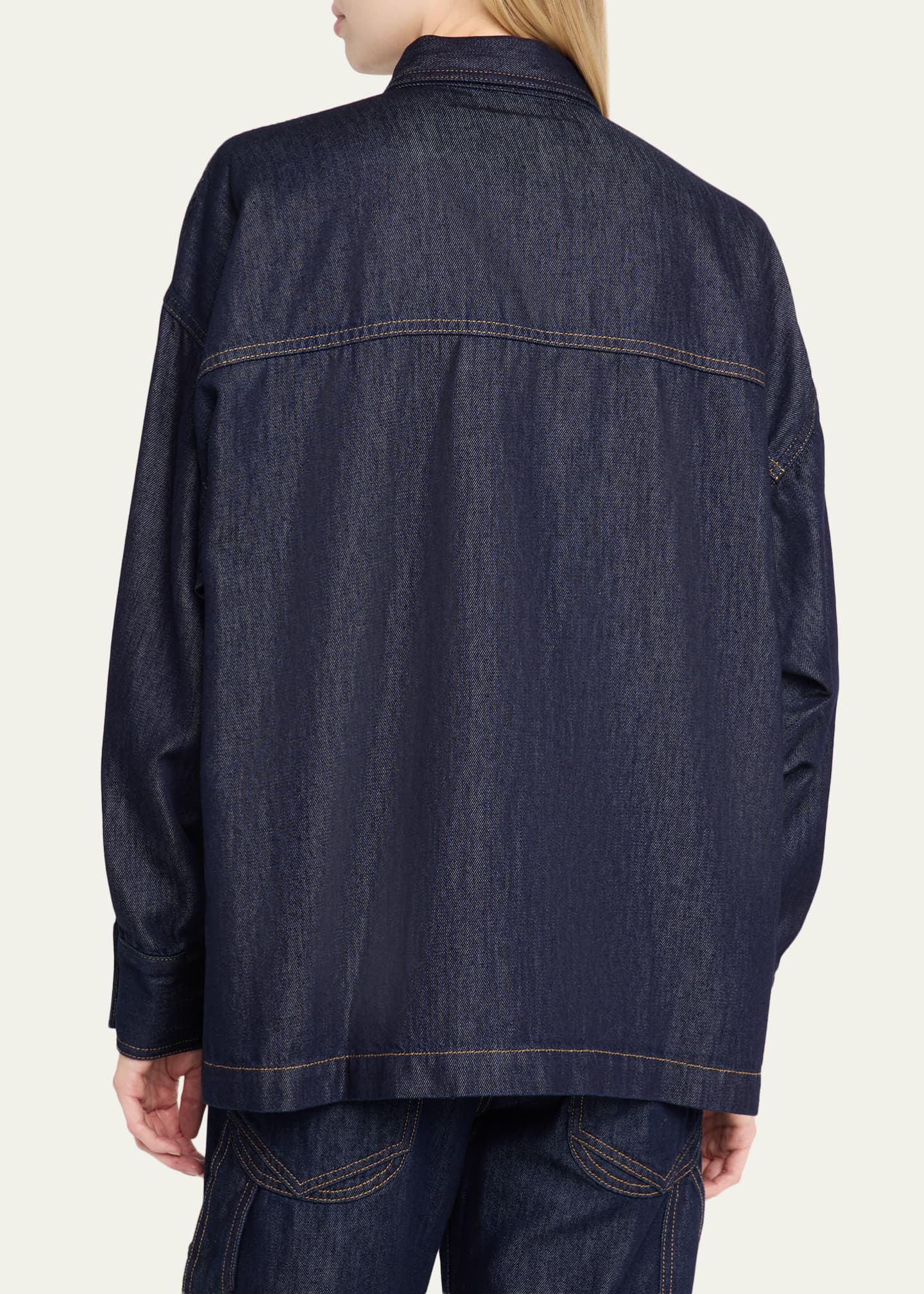 DARKPARK Jenny Tencel Denim Shirt - Bergdorf Goodman