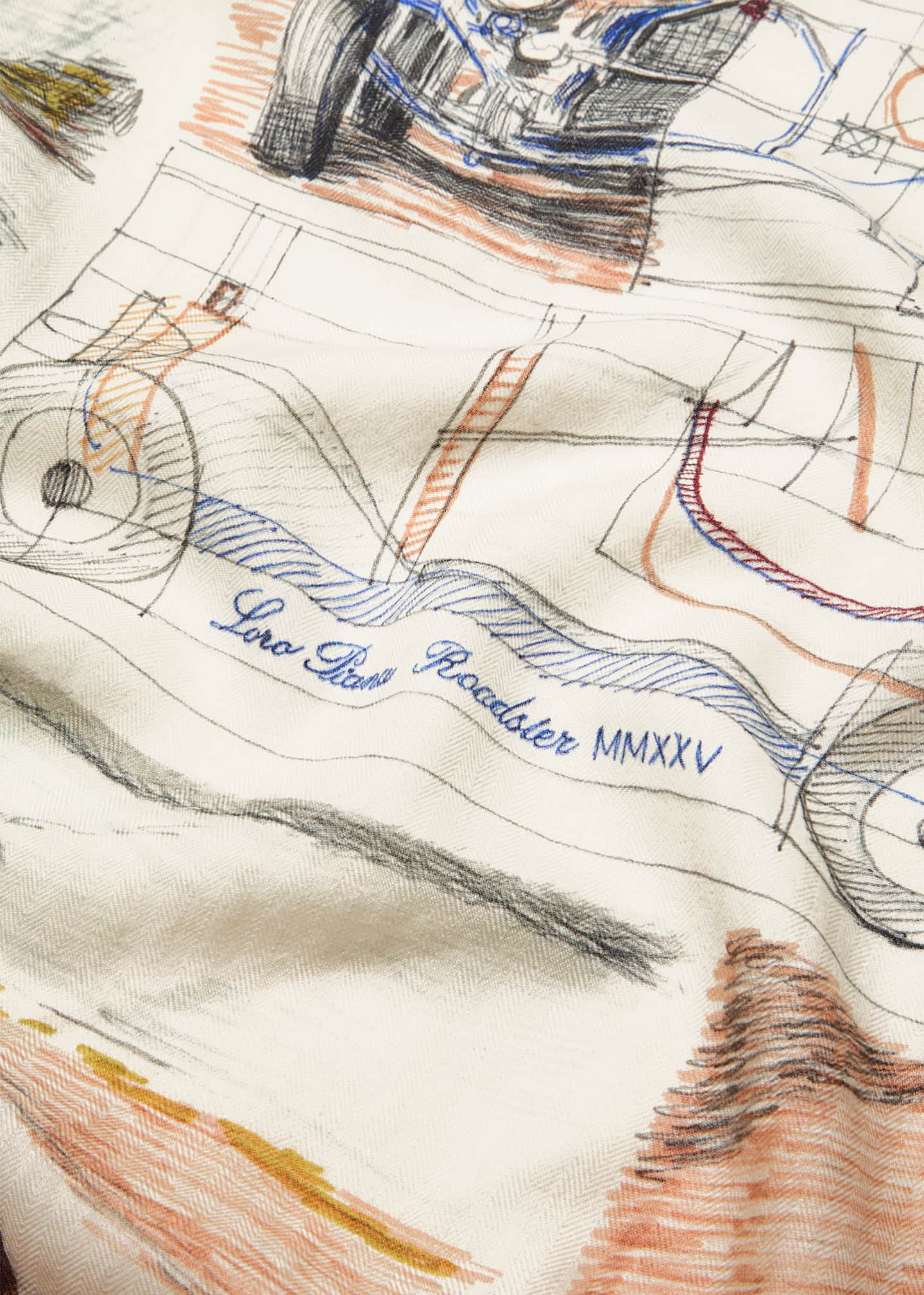 Loro Piana Men's Roadster Cashmere and Silk Foulard - Bergdorf Goodman