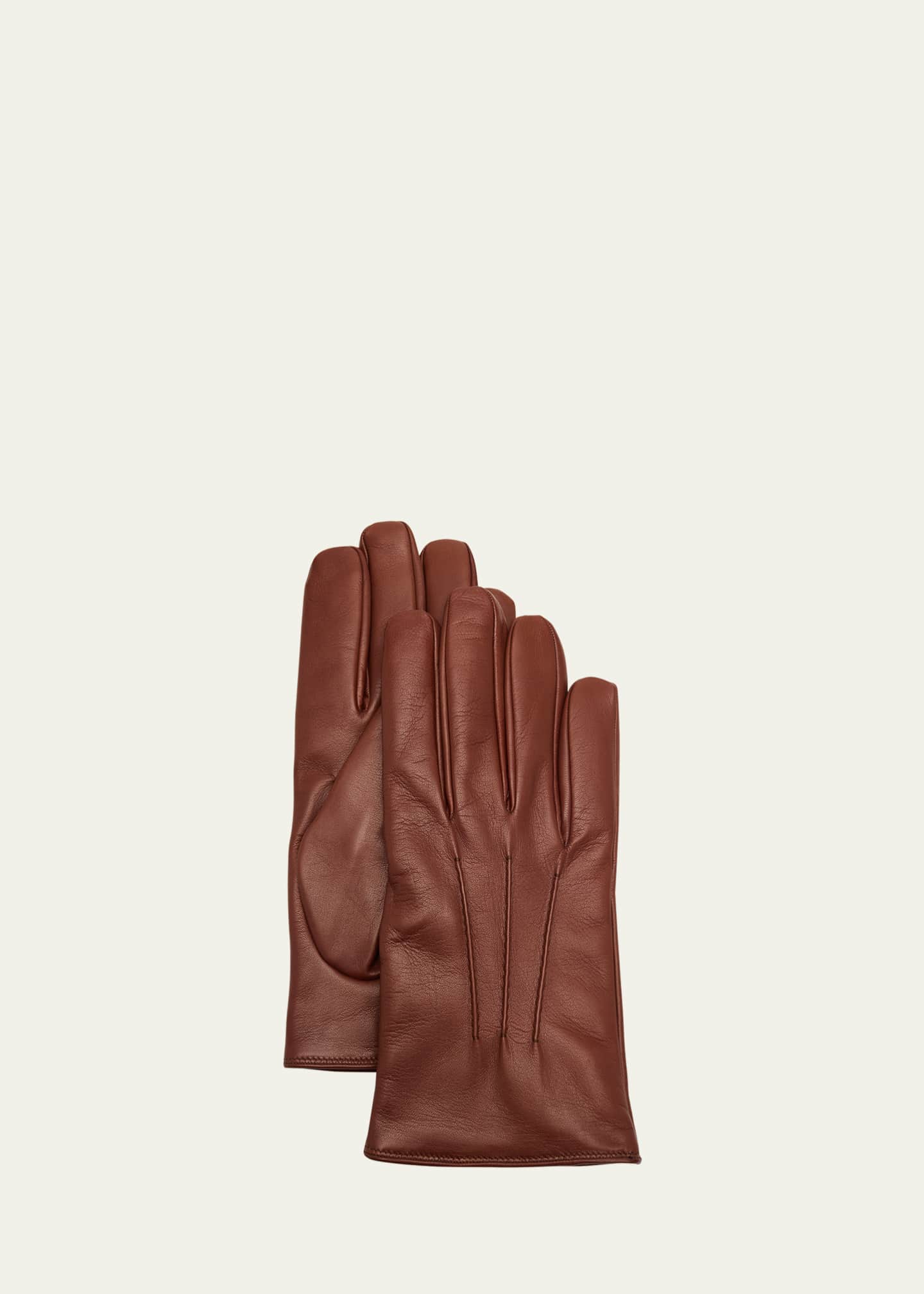 美品　Mario Portolano イタリア最高級　本革手袋　サイズ8 Mario Portolano Men's Nappa Leather Gloves - Bergdorf Goodman
