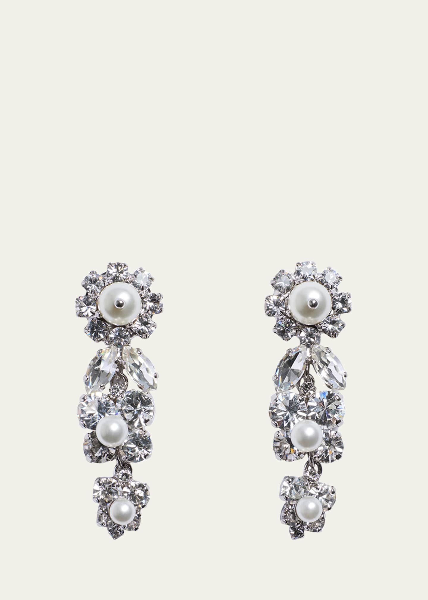 Simone Rocha Daisy Cluster Earrings - Bergdorf Goodman