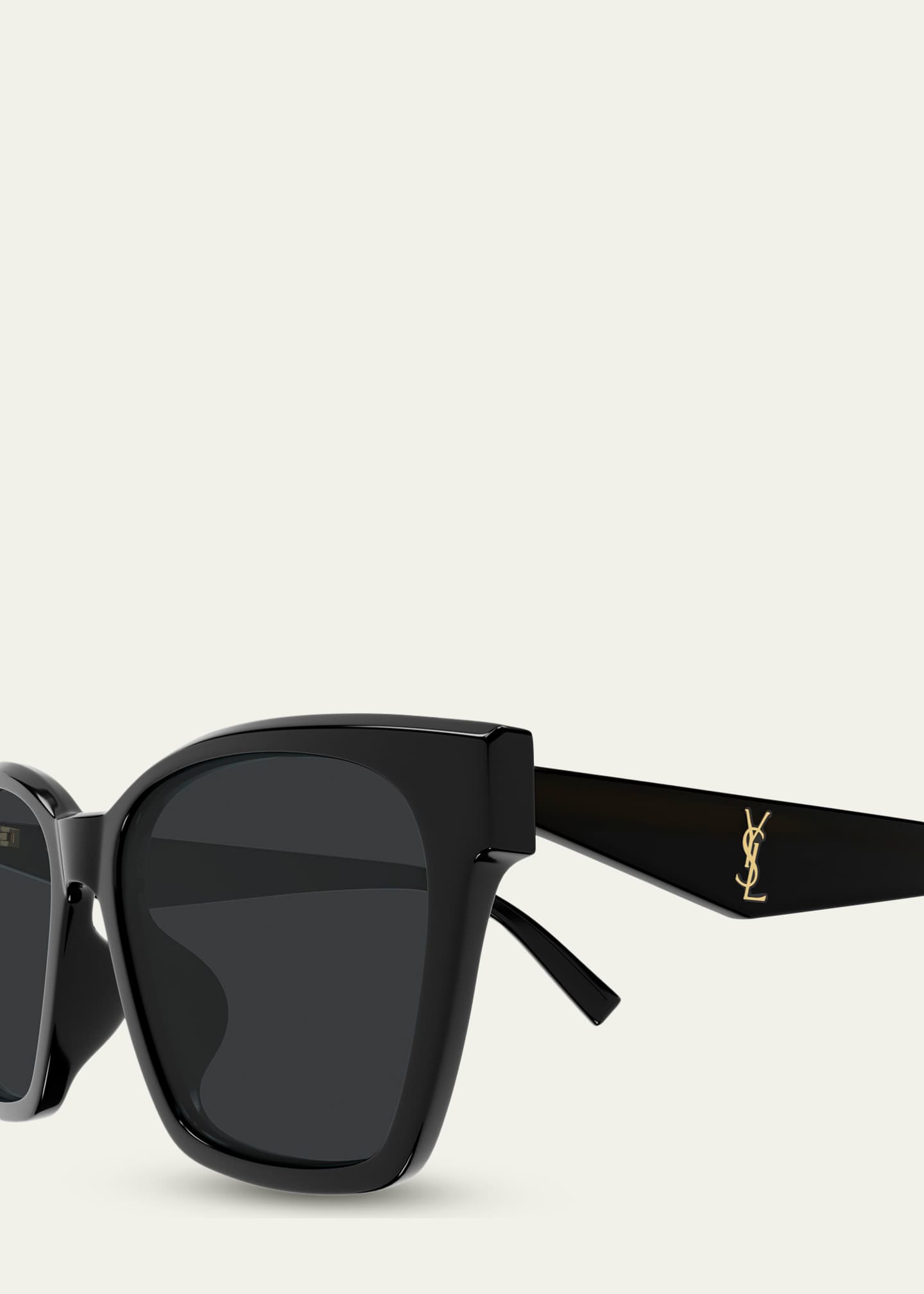 Saint Laurent SL M171/F Recycled Acetate Square Sunglasses