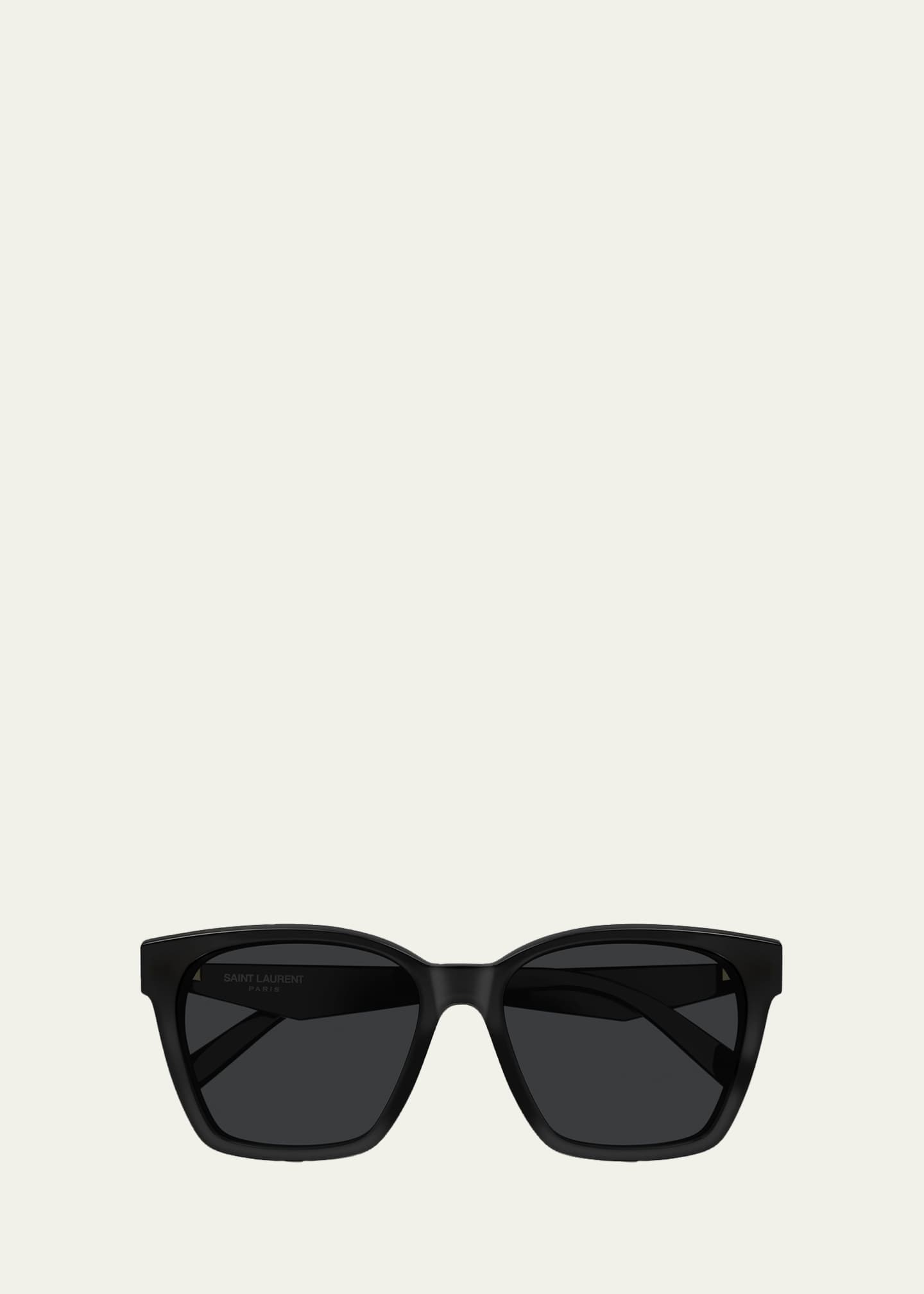 Saint Laurent SL M171/F Recycled Acetate Square Sunglasses