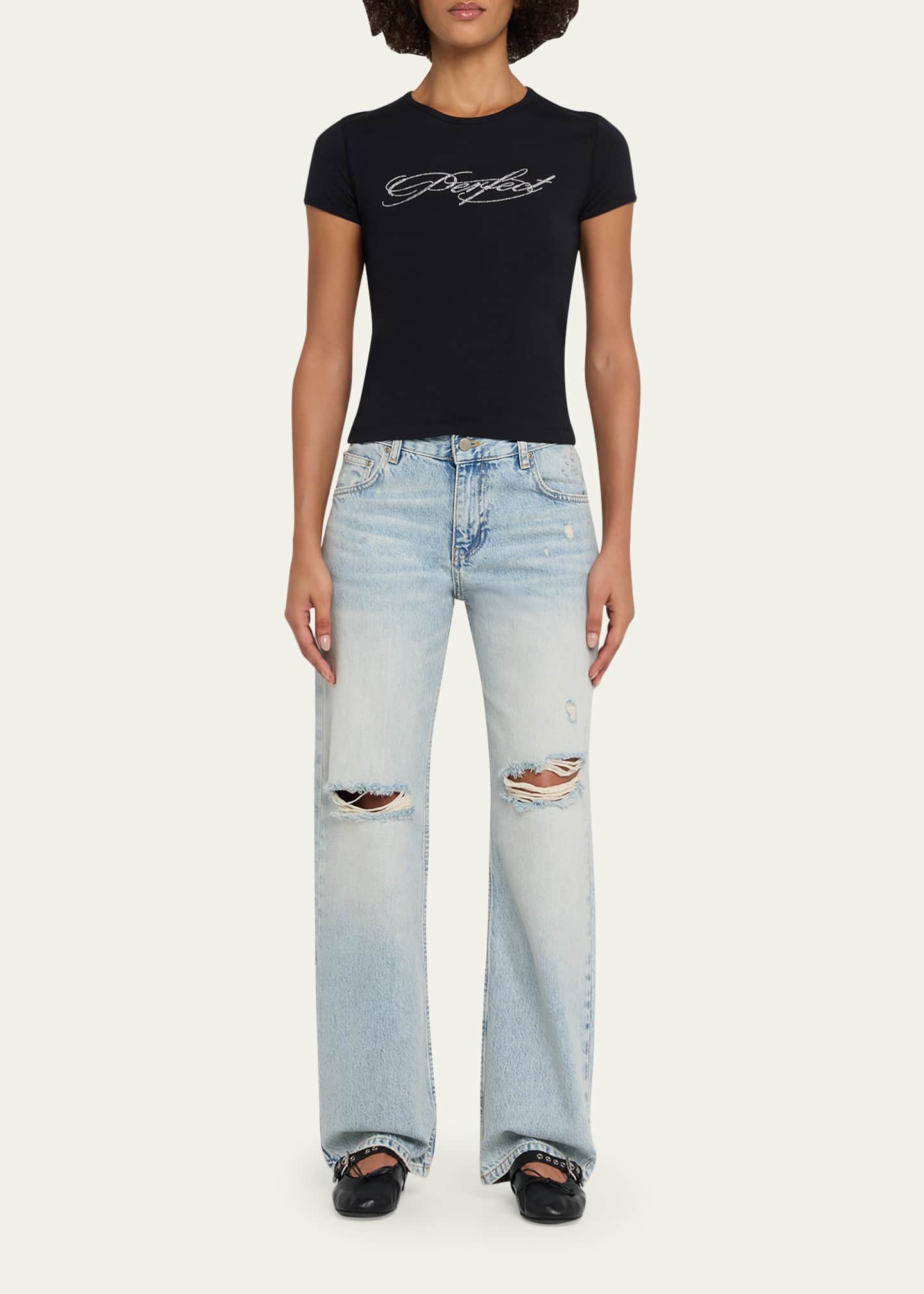 Marc Jacobs Perfect Shrunken T-Shirt - Bergdorf Goodman