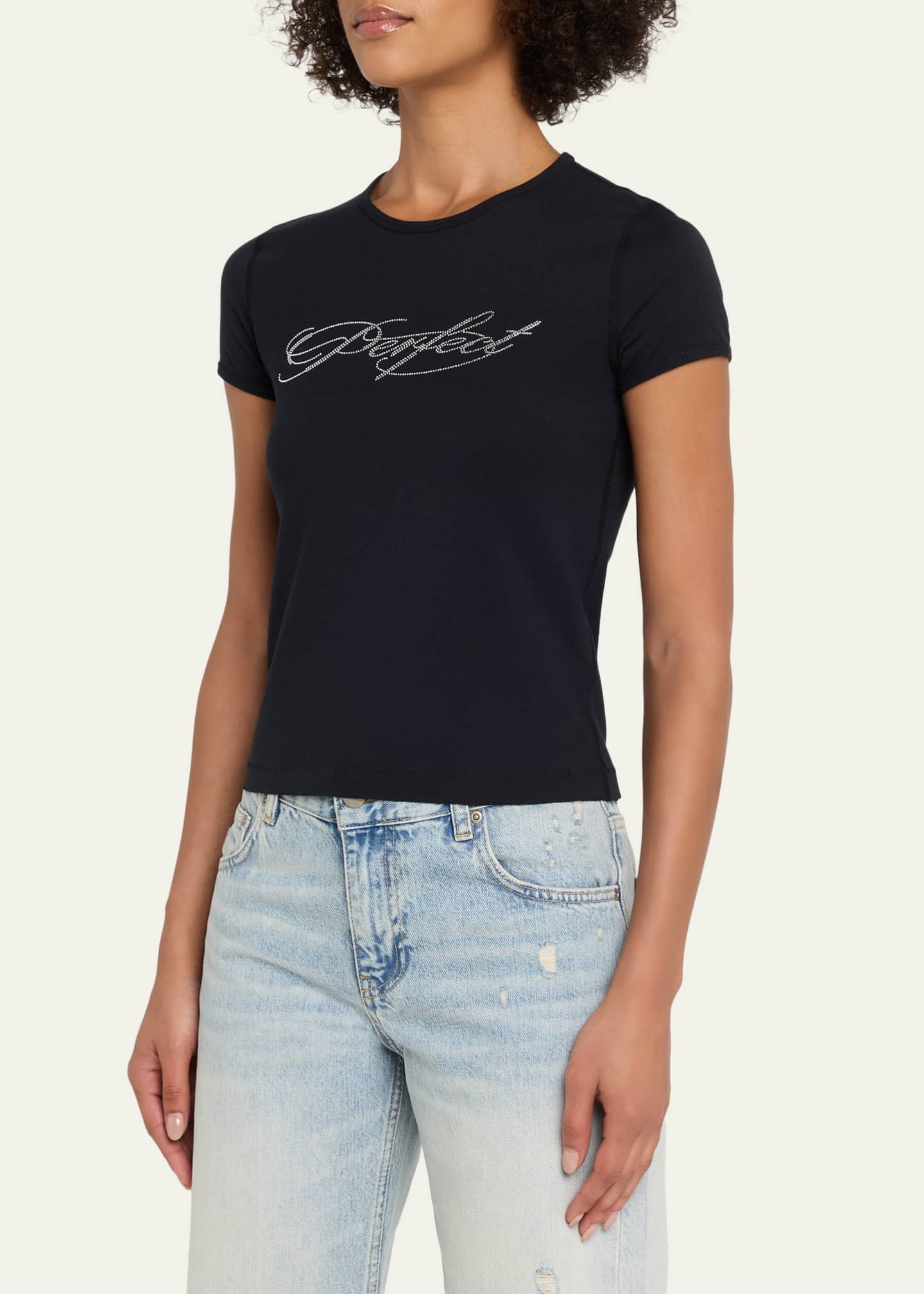 Marc Jacobs Perfect Shrunken T-Shirt - Bergdorf Goodman