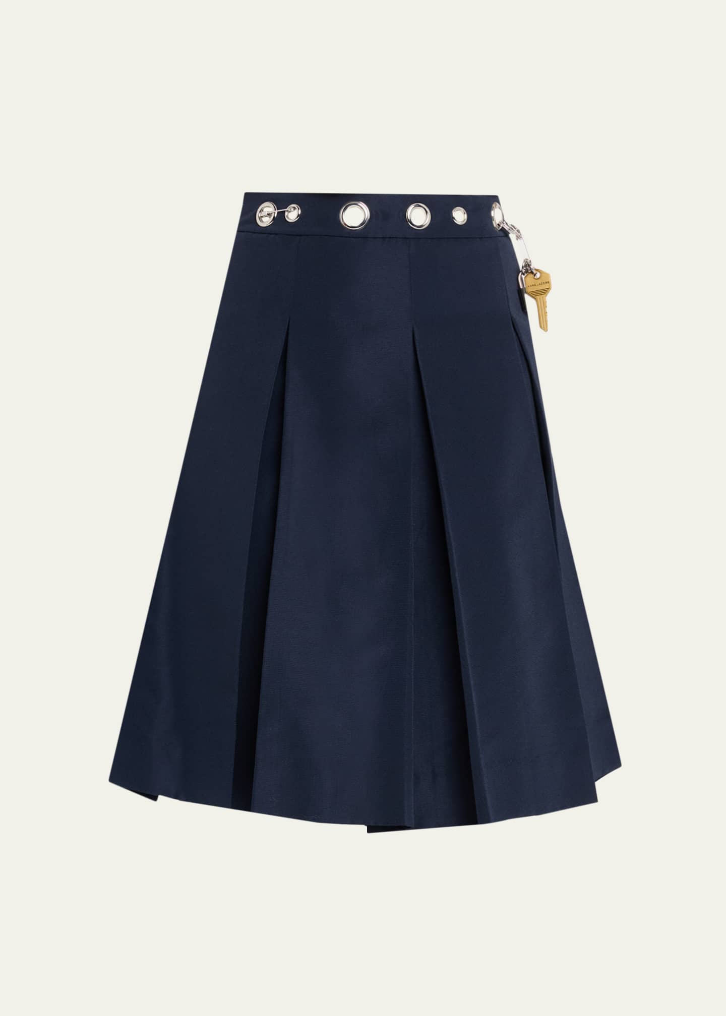 Marc Jacobs Safety Pin Pleated Skirt - Bergdorf Goodman