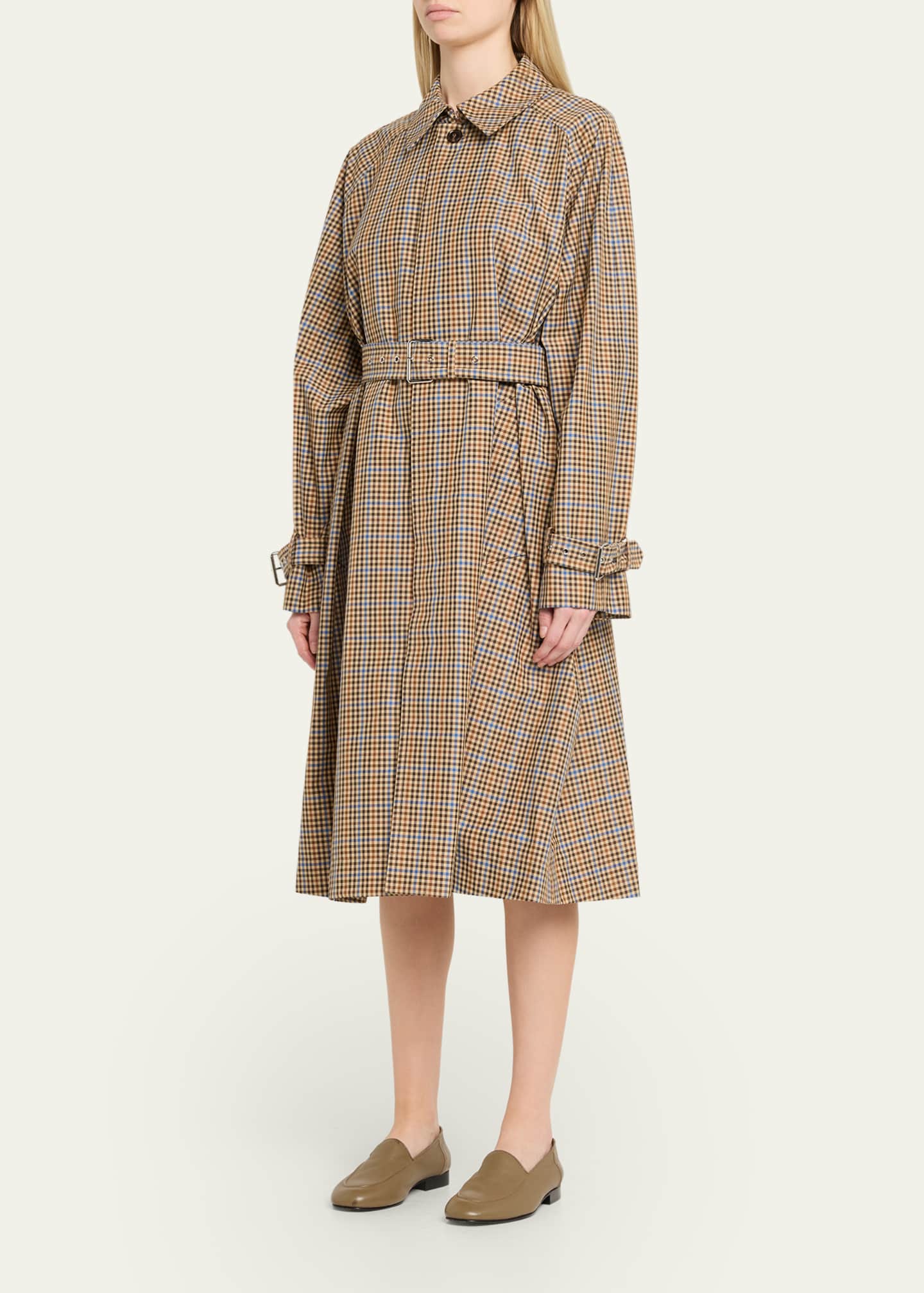 FRAME The Plaid Mac Coat - Bergdorf Goodman