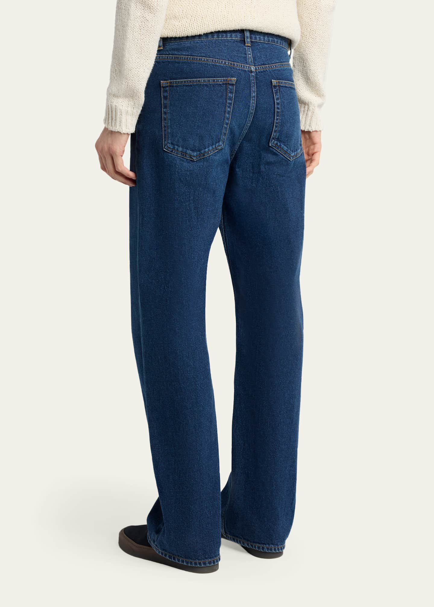 THE ROW Men's Siouxie Straight-Leg Cotton Denim Jeans - Bergdorf