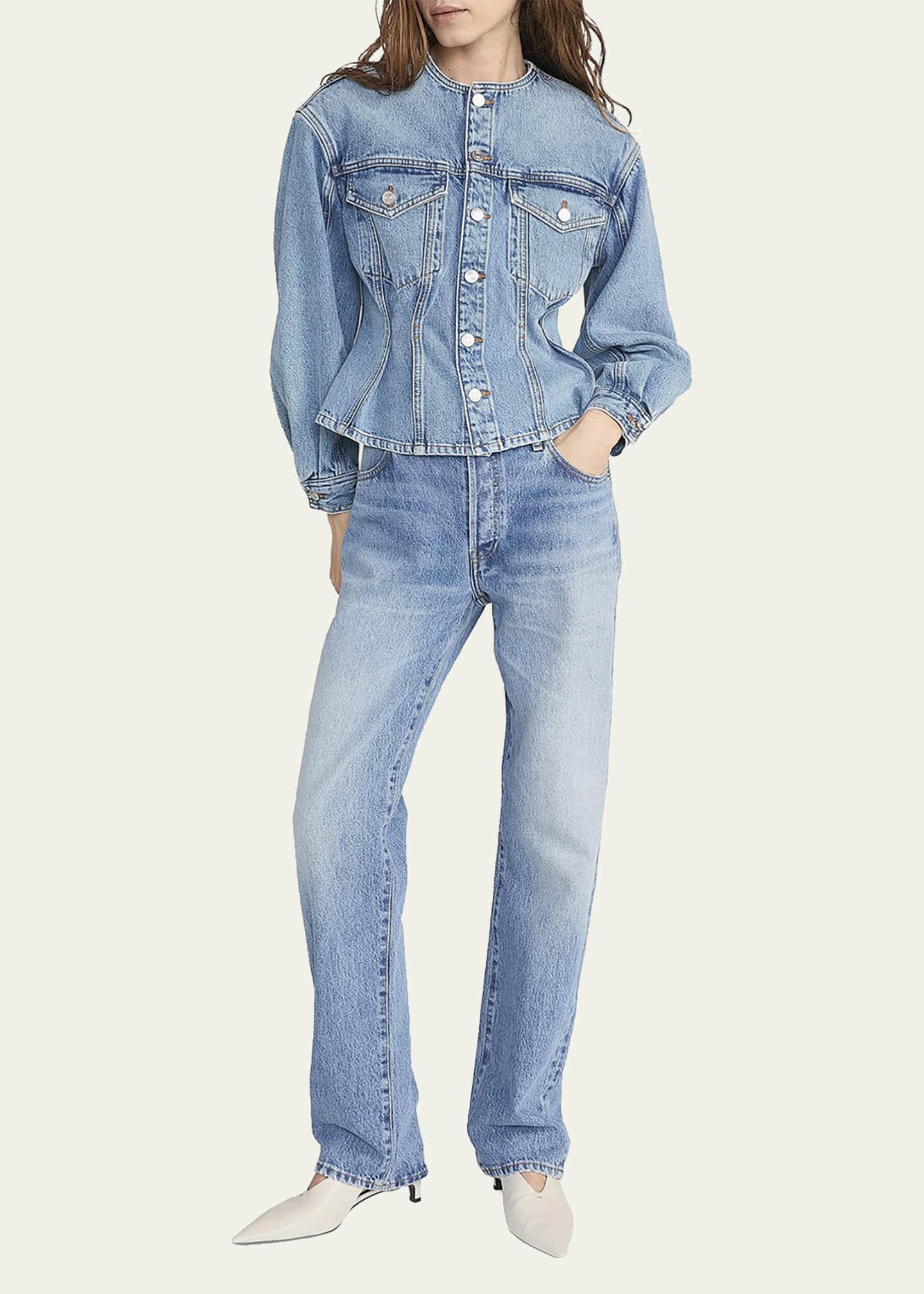 FRAME The Nipped Collarless Jacket - Bergdorf Goodman