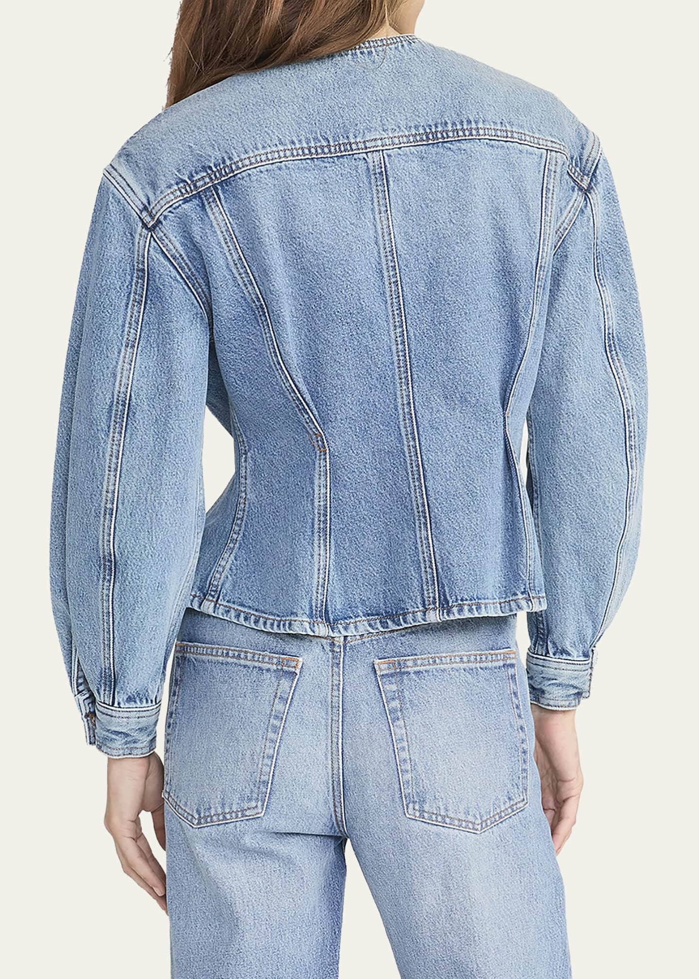 FRAME The Nipped Collarless Jacket - Bergdorf Goodman