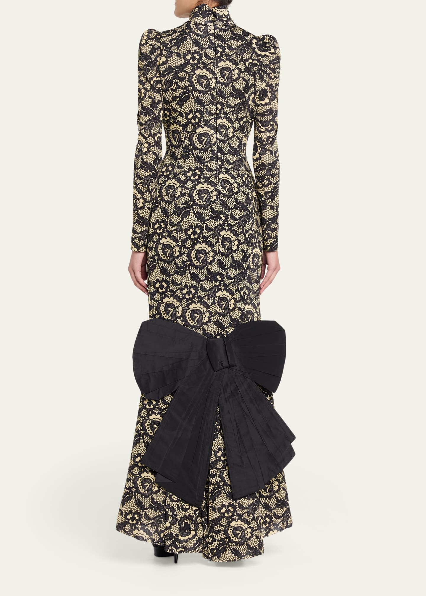 marc jacobs long sleeve dress New Marc by Marc Jacobs Long Sleeves Lace Dress Black 6