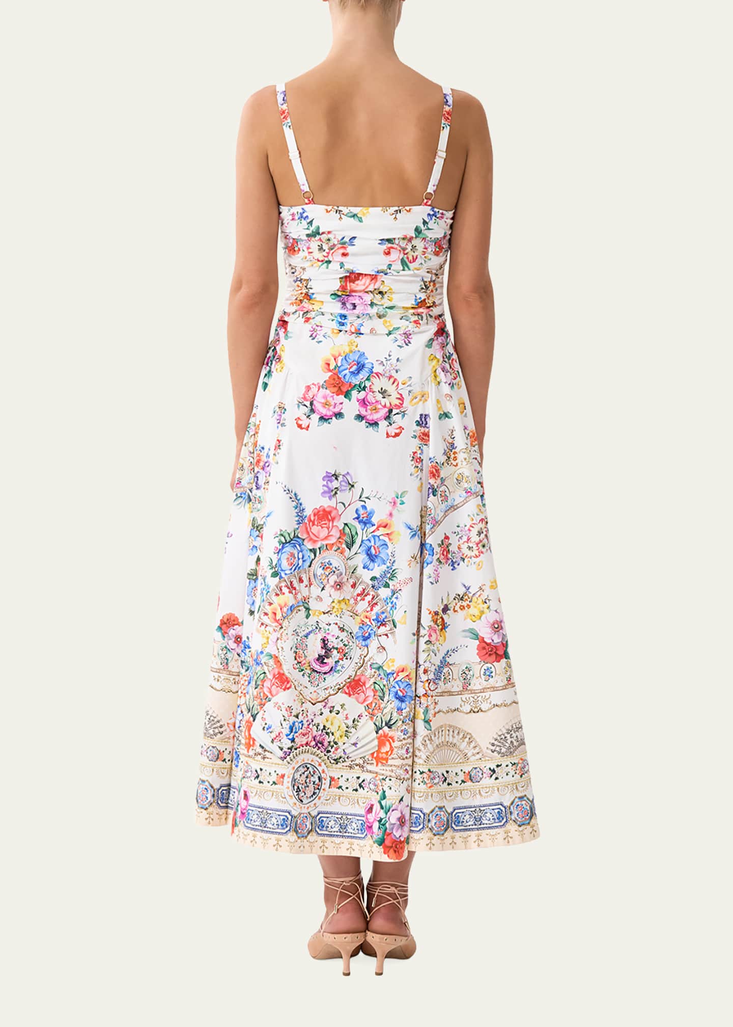 Camilla I Left My Heart in Granada Ballerina Midi Dress - Bergdorf Goodman