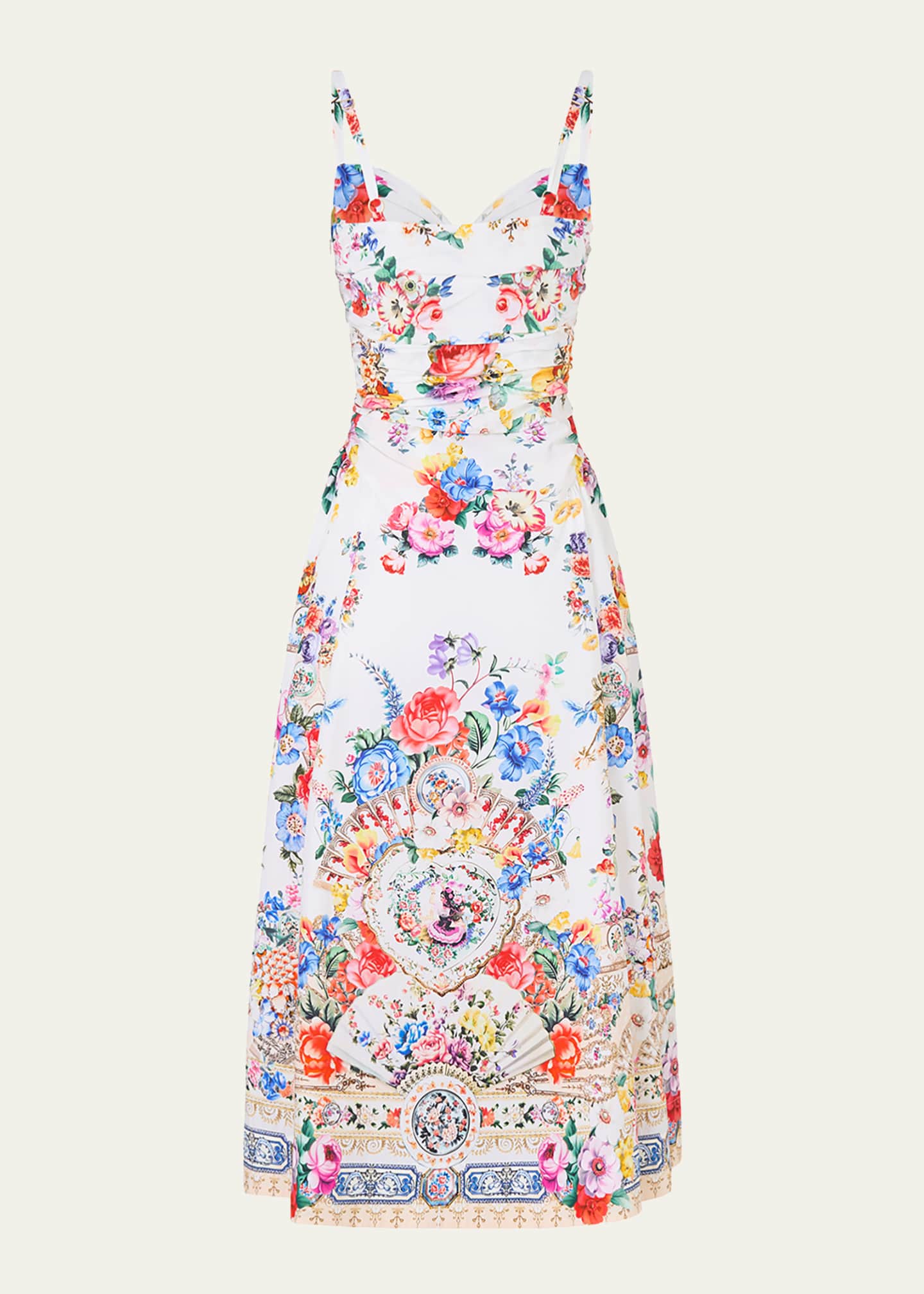Camilla I Left My Heart in Granada Ballerina Midi Dress - Bergdorf Goodman