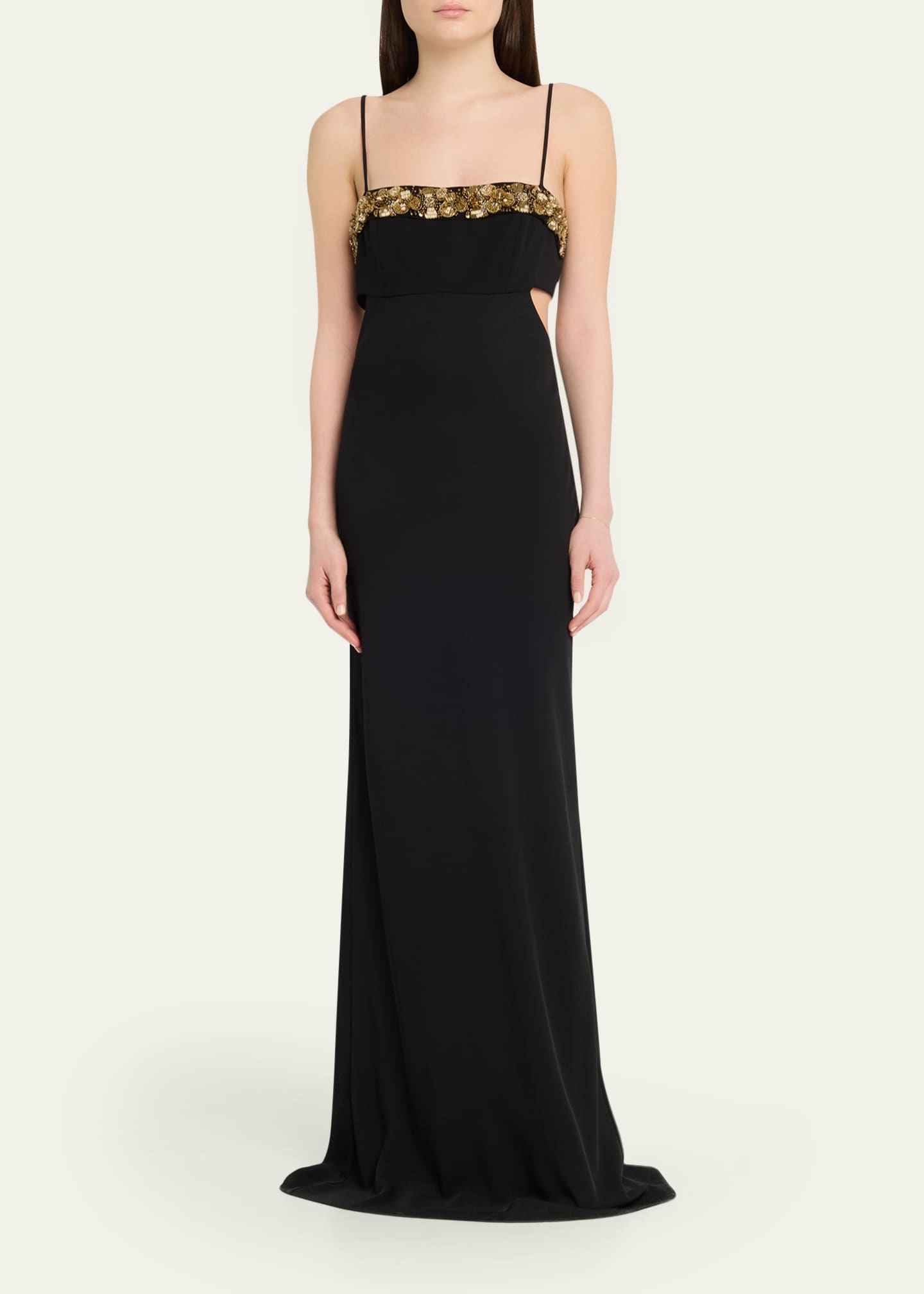Ramy Brook Helen Floral Embellished Gown - Bergdorf Goodman