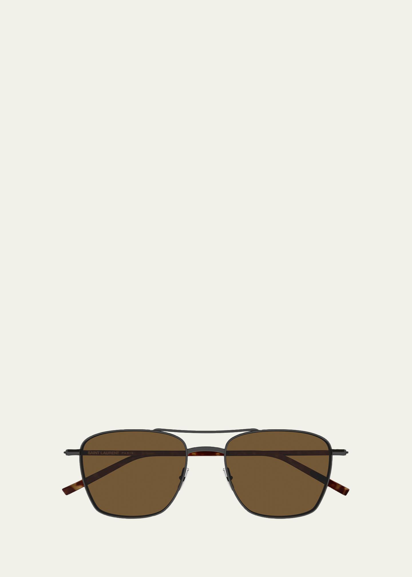 Saint Laurent SL 866 Metal and Bio-Nylon Aviator Sunglasses