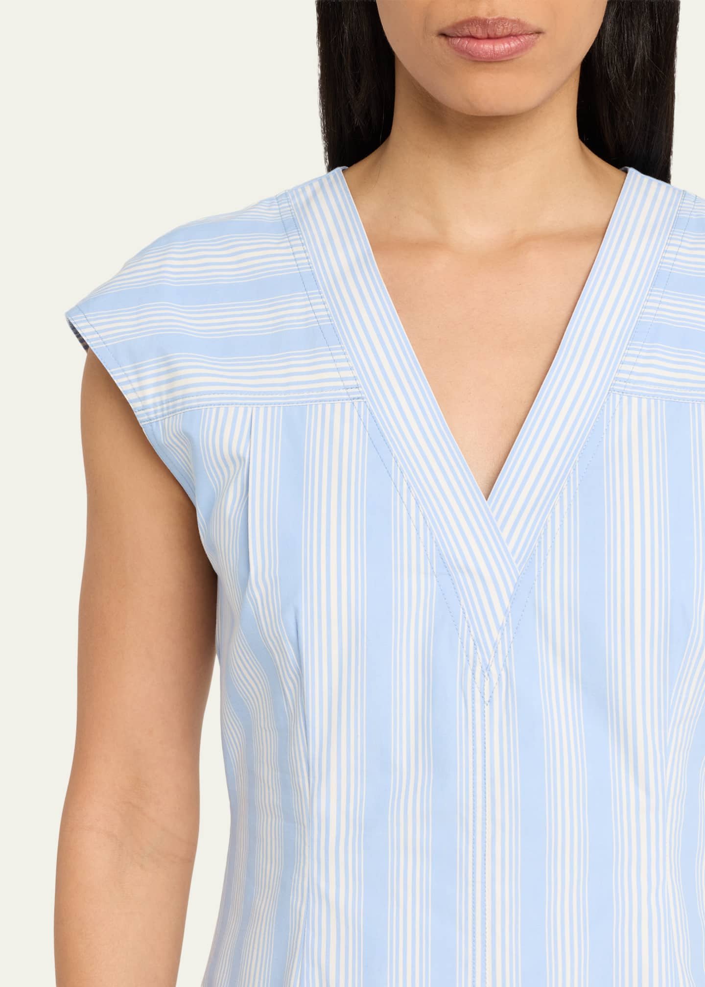 【Kyo su】 3.1 Phillip Lim ベスト サイズ0 3.1 Phillip Lim Stripe Cap-Sleeve Shift Dress - Bergdorf Goodman
