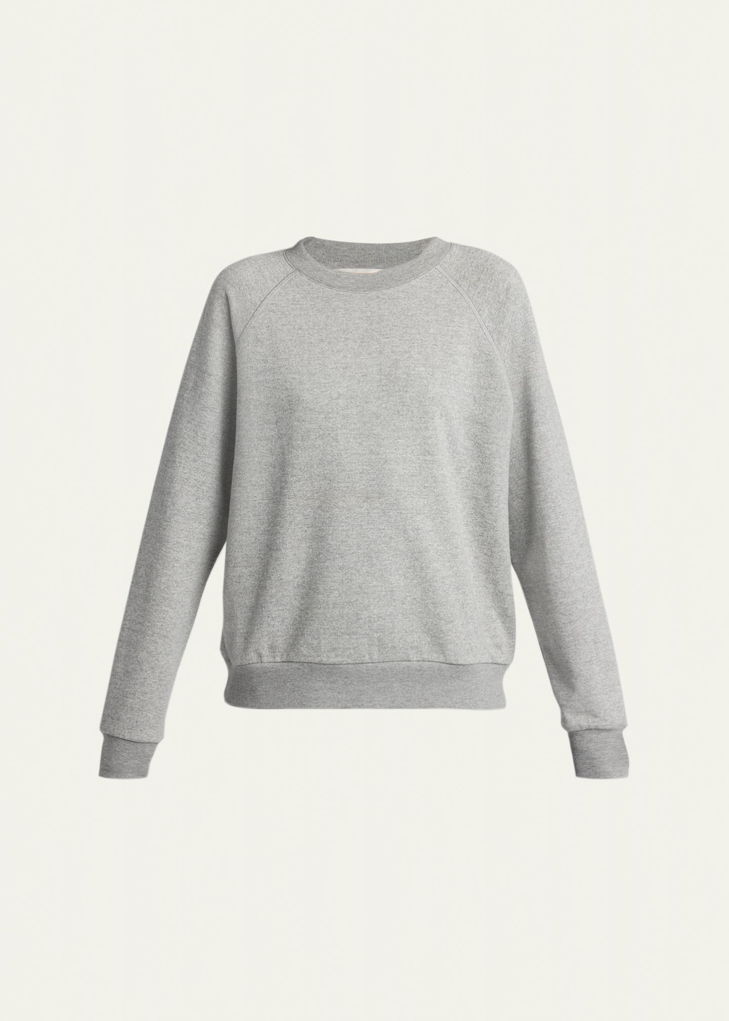 The Row Eulalia Cotton & Cashmere Crewneck Sweater - Bergdorf Goodman