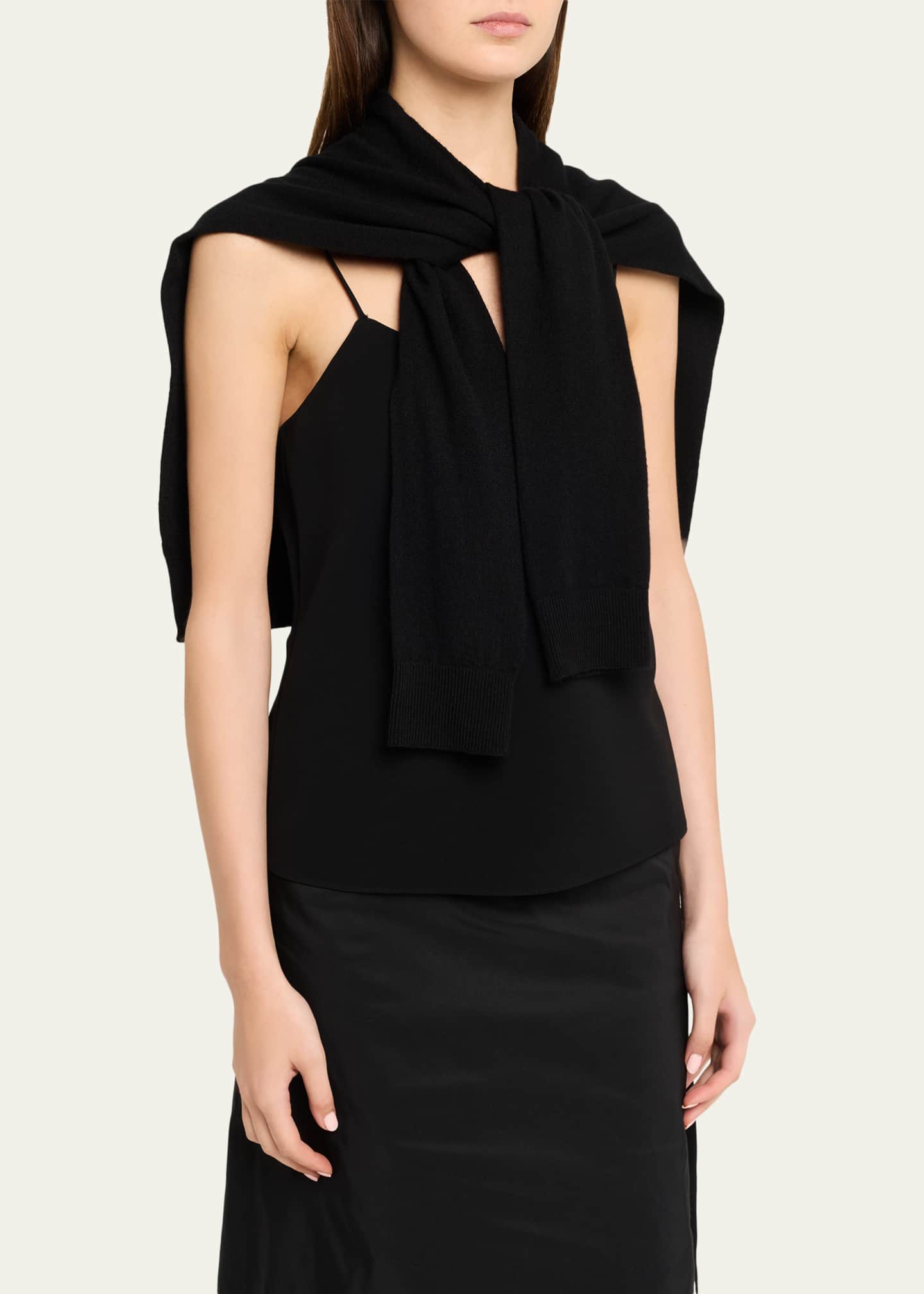 THE ROW Nomea Cashmere Scarf - Bergdorf Goodman