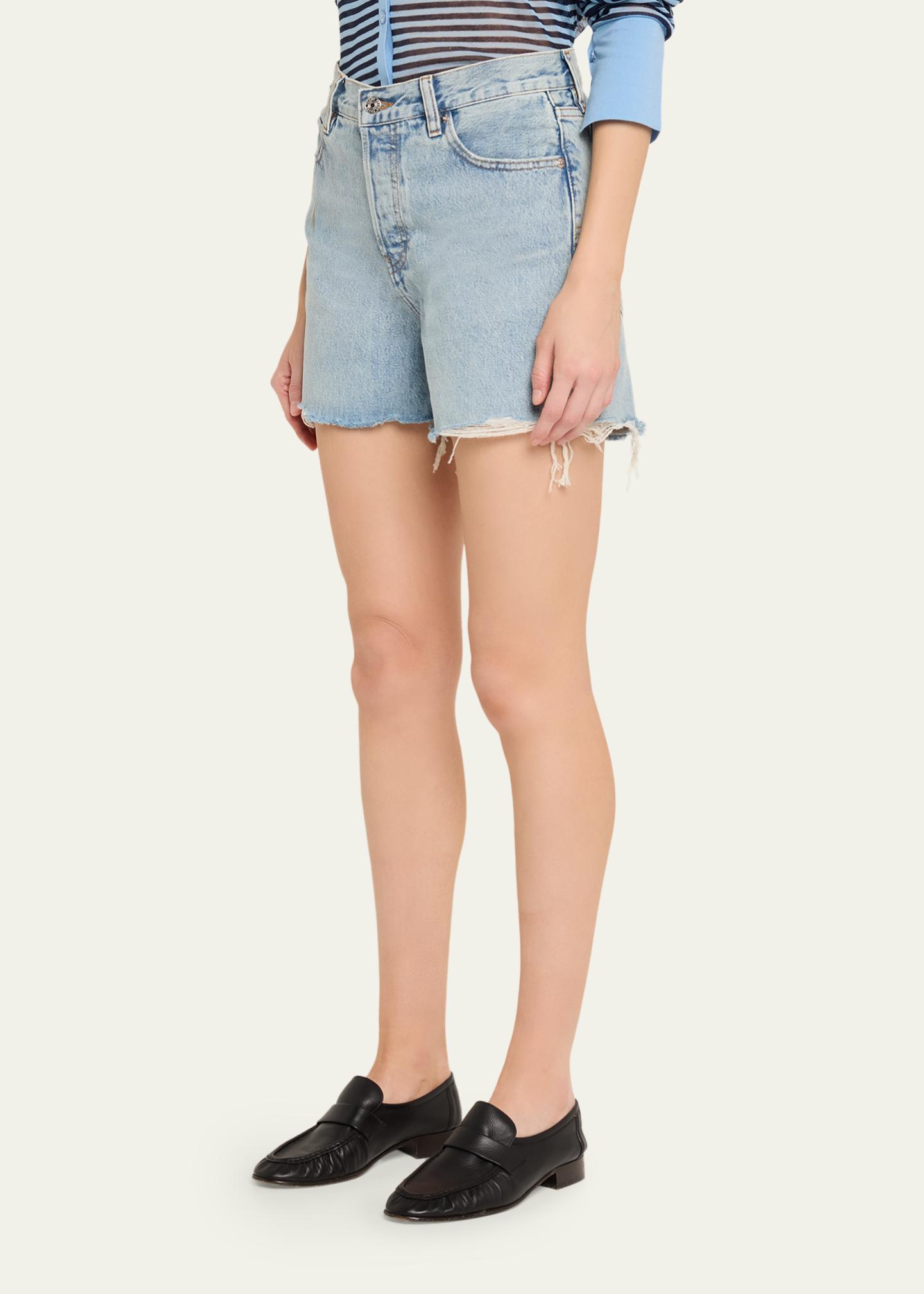 FRAME The Everyday Denim Shorts - Bergdorf Goodman