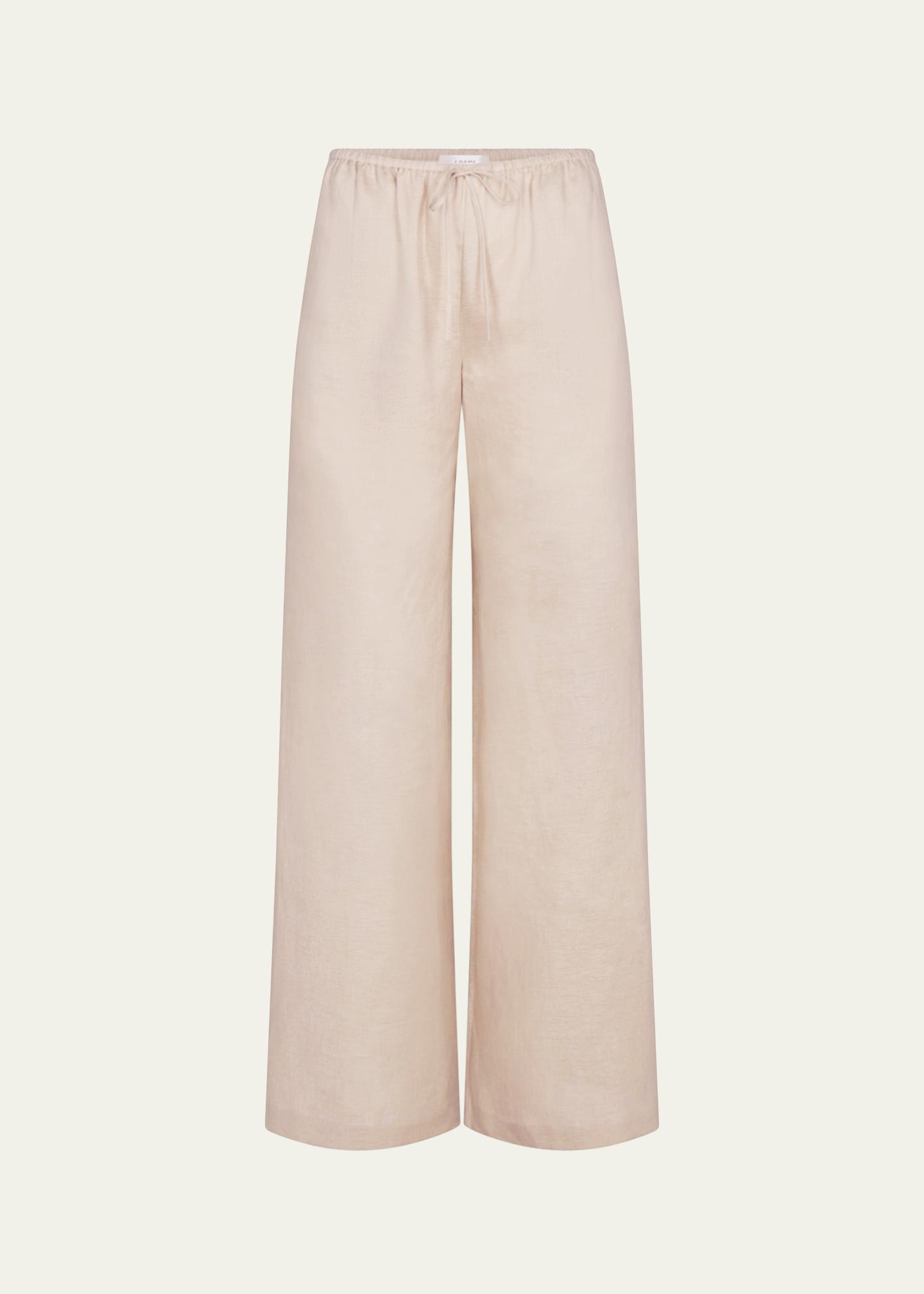 FRAME The Linen Lounge Pants - Bergdorf Goodman