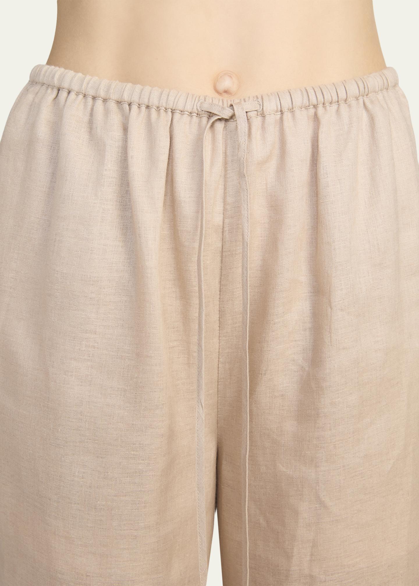FRAME The Linen Lounge Pants - Bergdorf Goodman