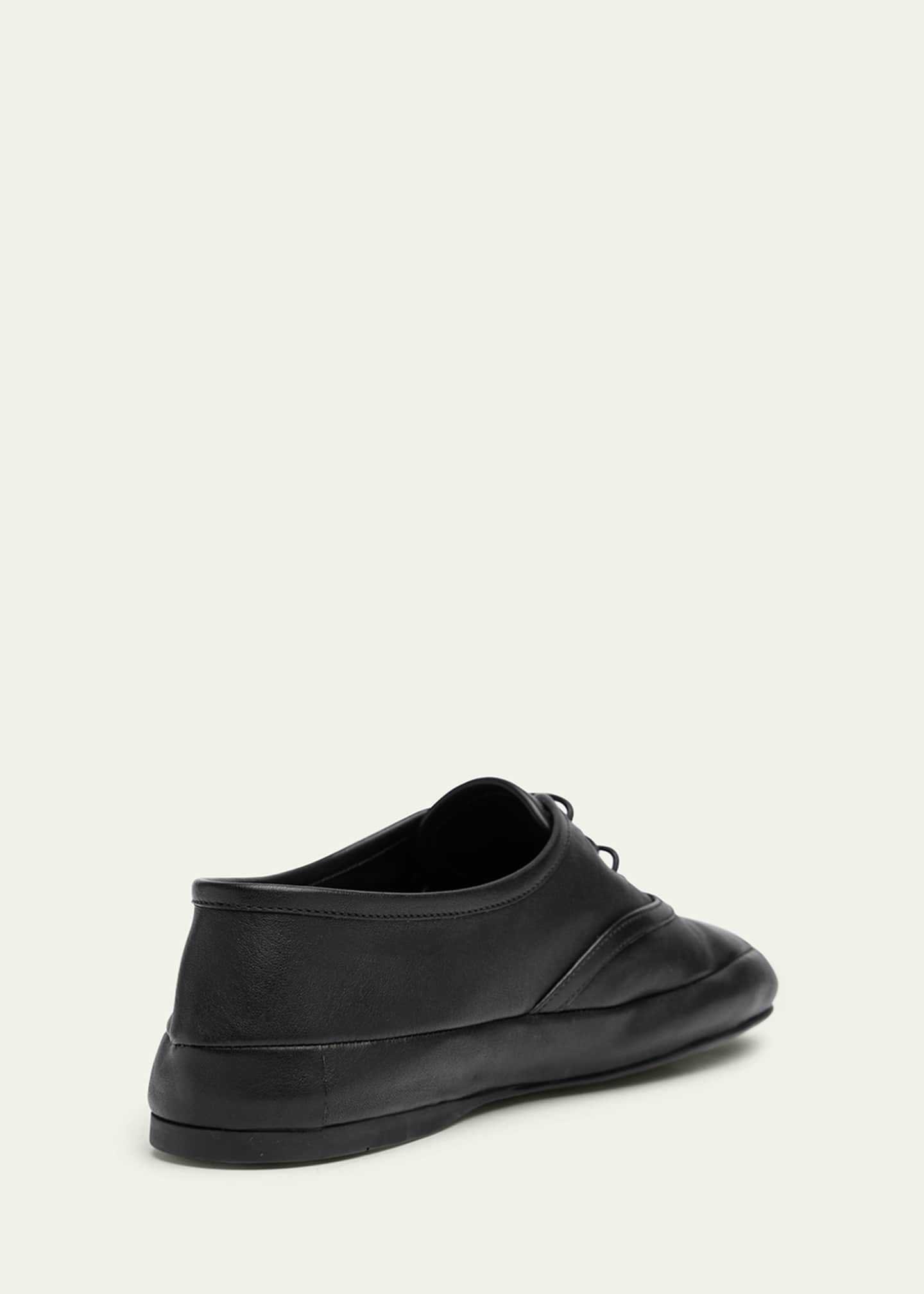Miu Miu Nappa Leather Low-Top Sneakers - Bergdorf Goodman