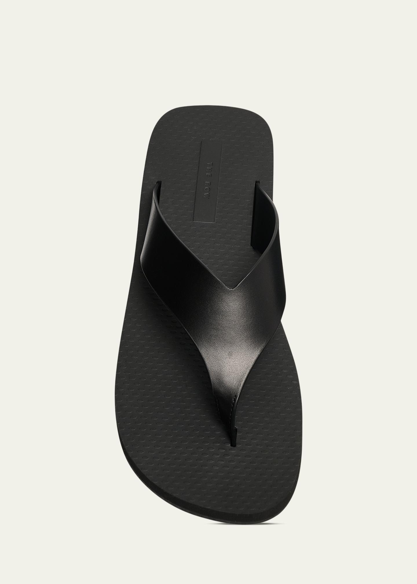 THE ROW Dune Classic Leather Thong Sandals - Bergdorf Goodman