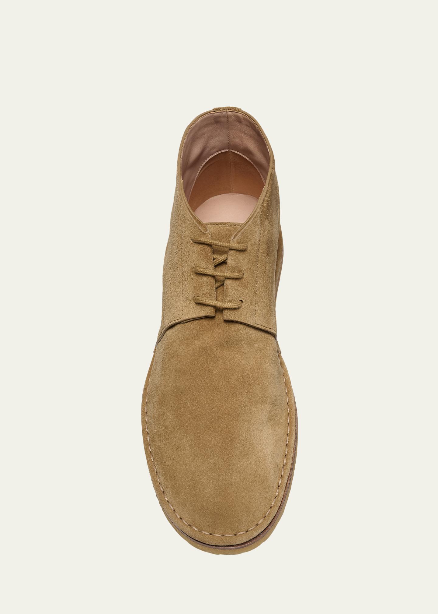 THE ROW Men's Nicola Soft Suede Chukka Boots - Bergdorf Goodman
