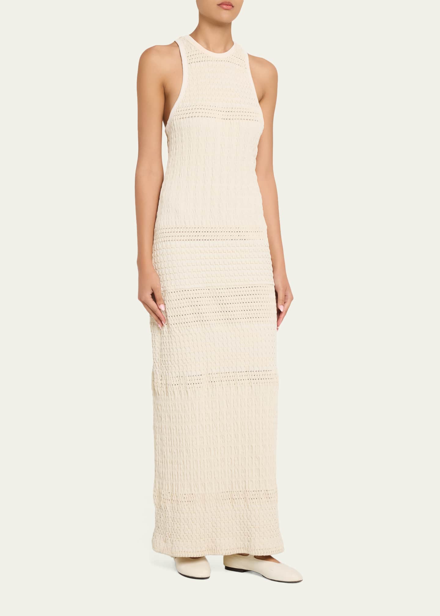 nanushka knit dress Mirell - Fine Merino Rib Long Dress