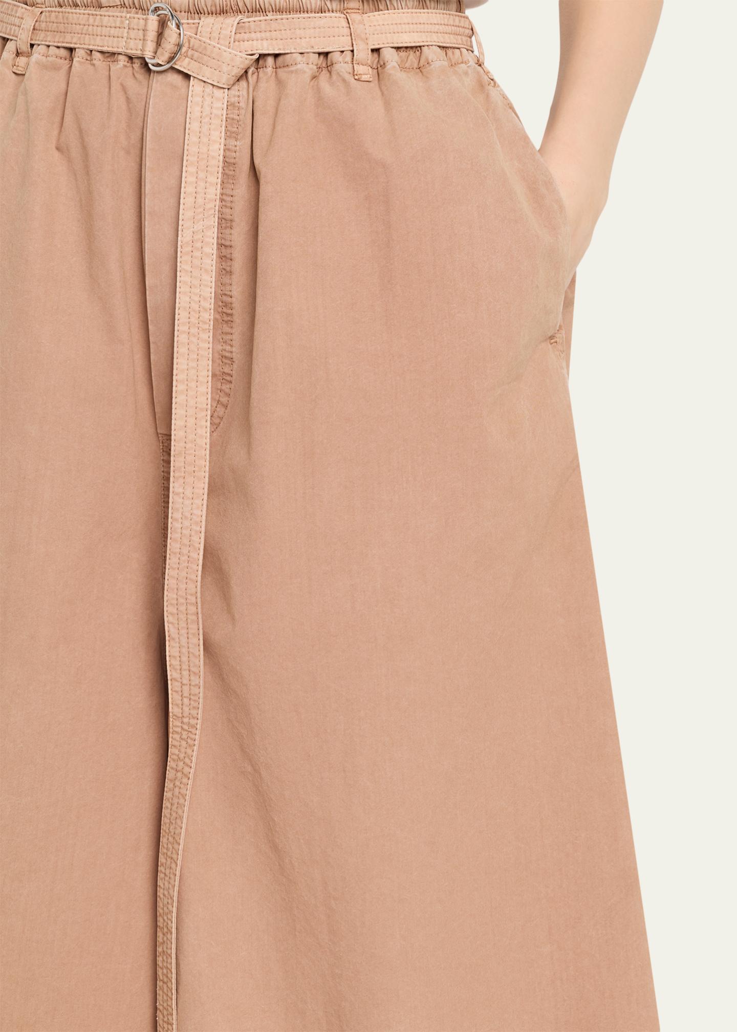 Marni Belted Wide-Leg Crop Trousers - Bergdorf Goodman