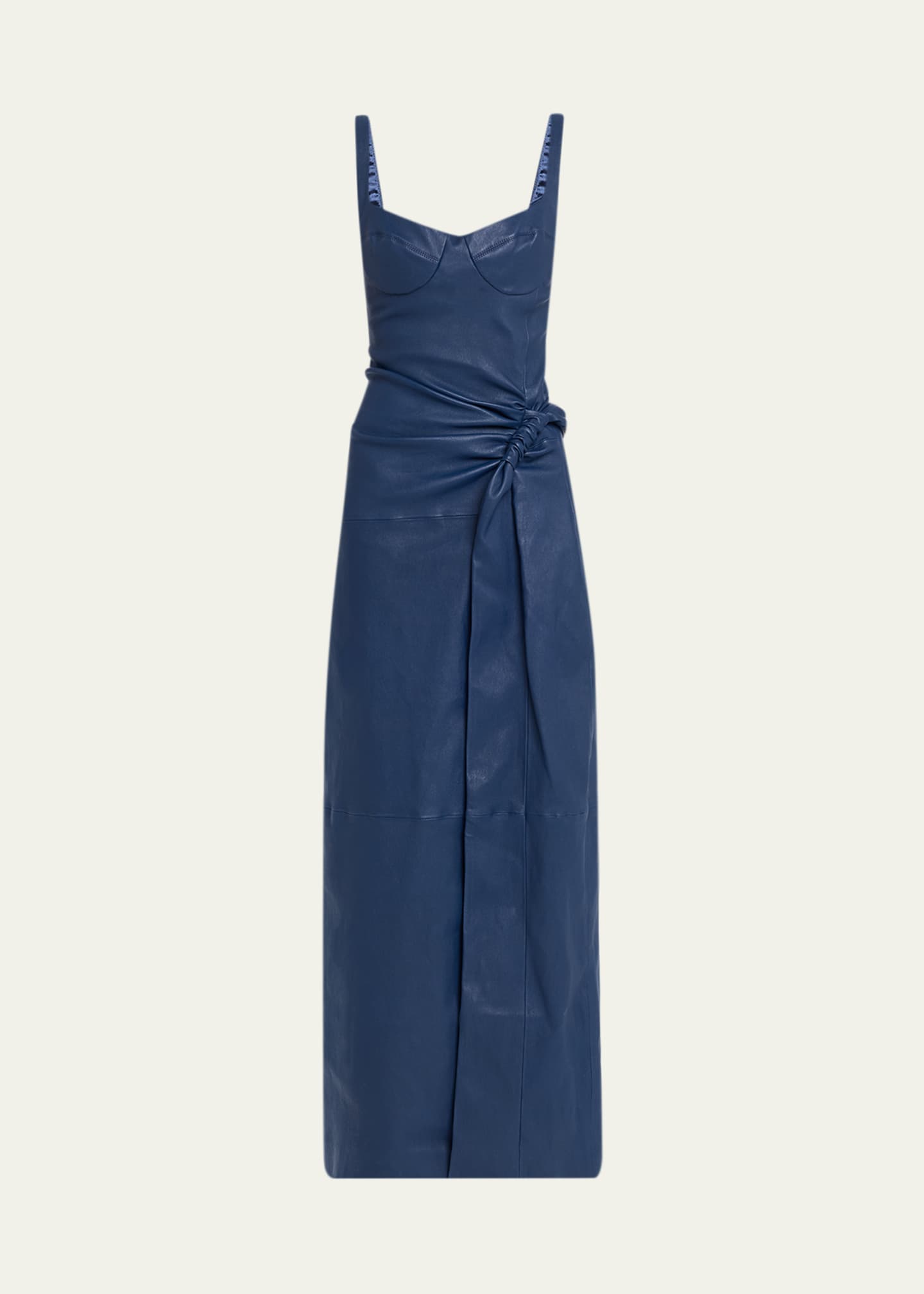simkhai leather dress Juliette Leather Mini Dress  SIMKHAI