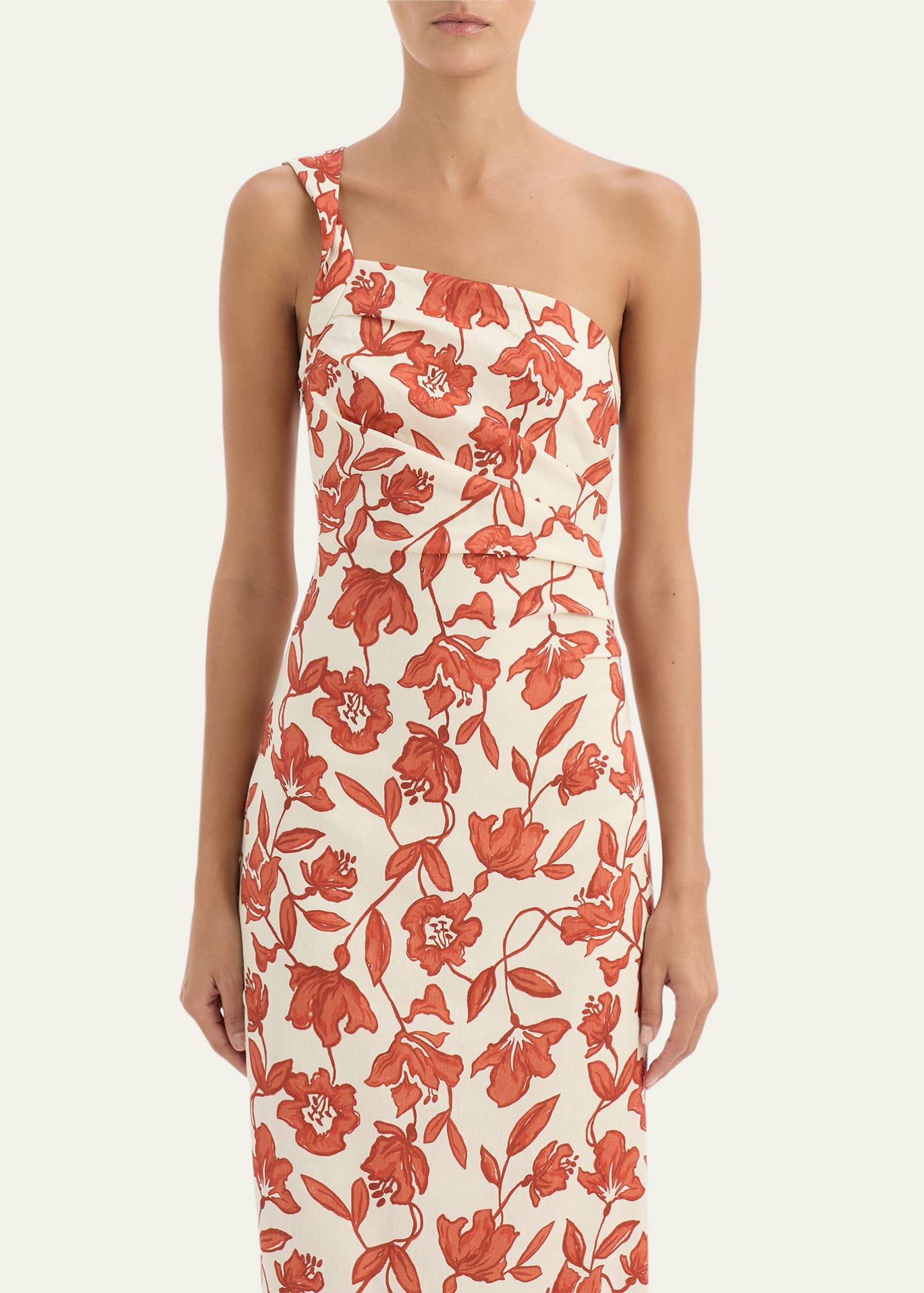 chloe asymmetrical dress Starlet V-Neck Mini Dress