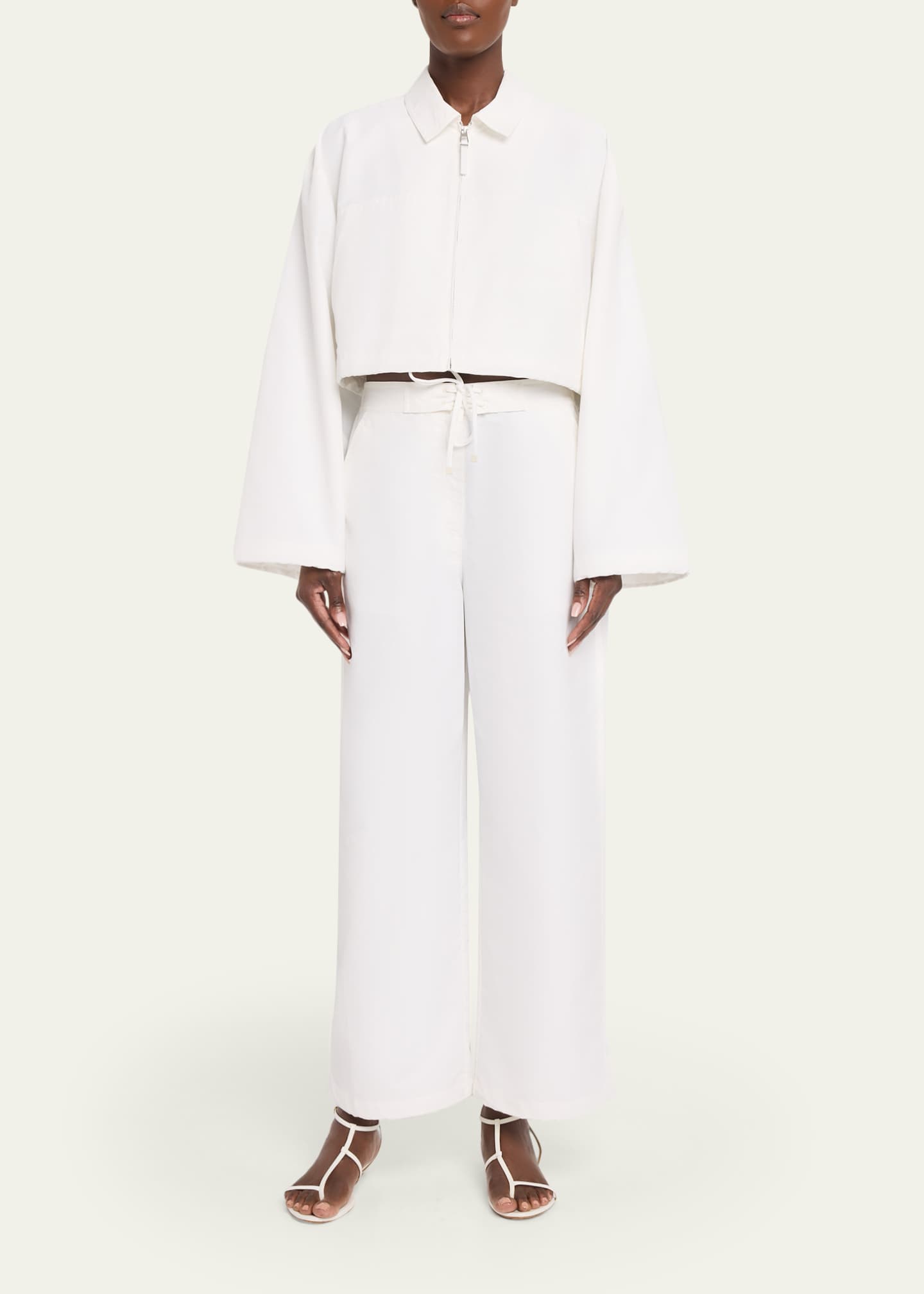 SIMKHAI Colsen Cropped Jacket - Bergdorf Goodman