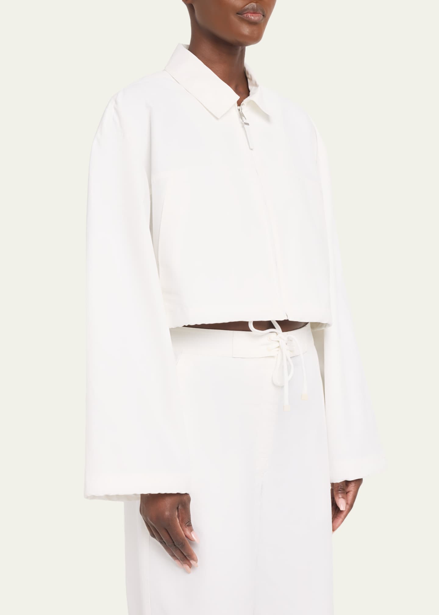 SIMKHAI Colsen Cropped Jacket - Bergdorf Goodman