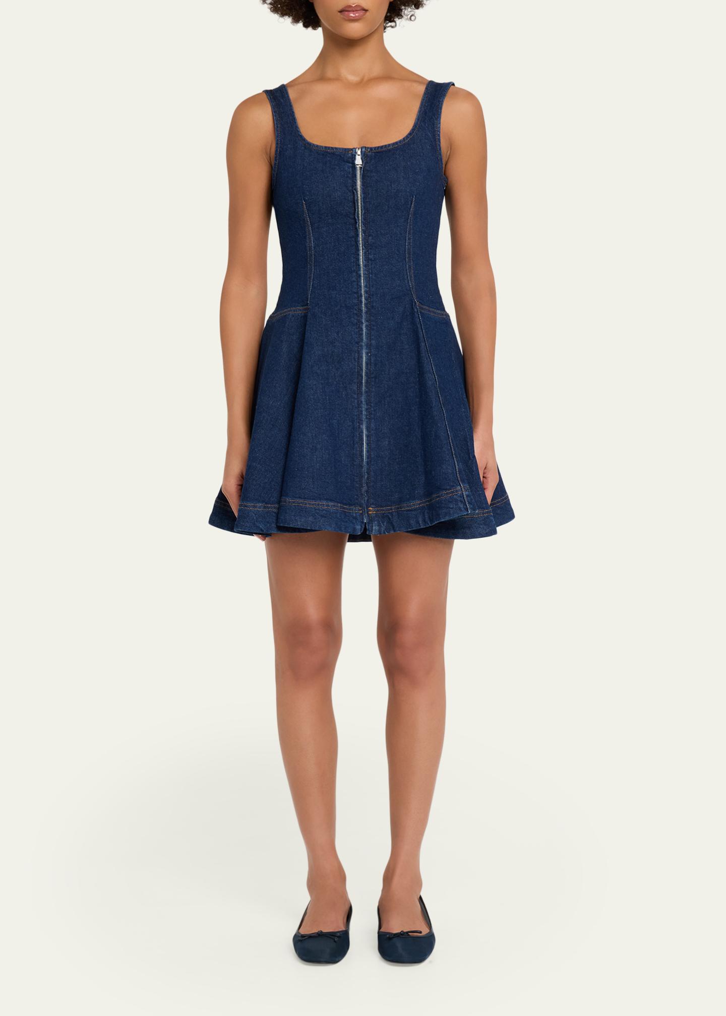 kookai white denim dress Nova Mini Features include a denim FALLWINTERSALE Color:Serpent Savannah Denim Shirt Dress