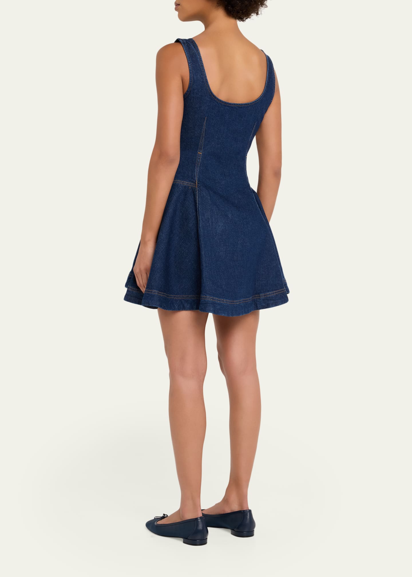layered ruffle dress Rina Plunge Ruched Layered Ruffle Dress