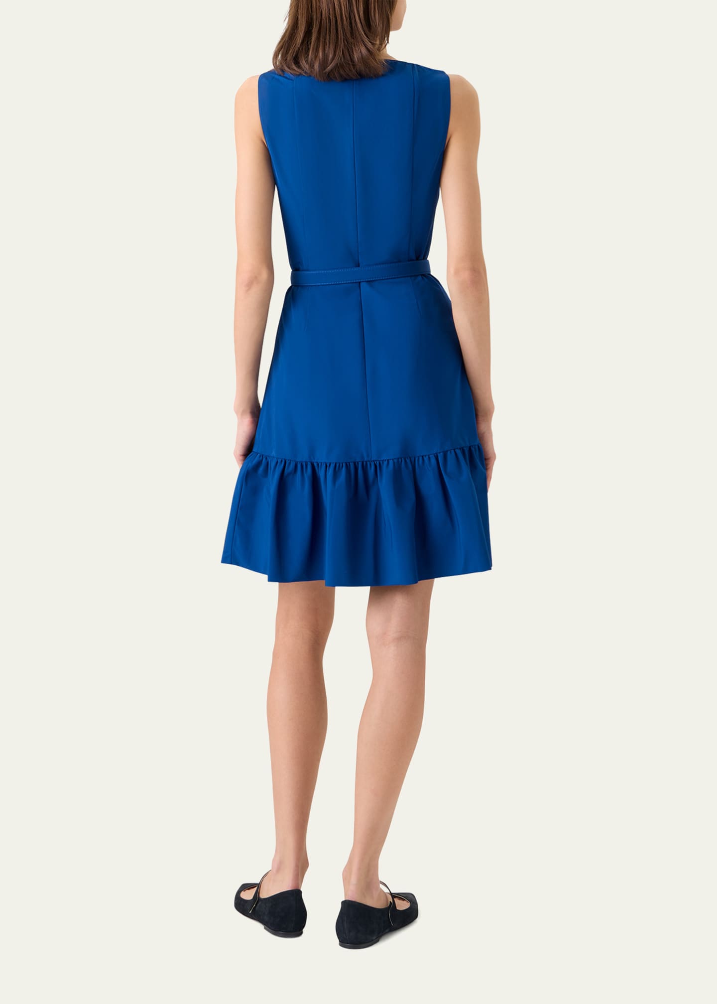 akris punto dress Akris punto Women's Techno Radzimir Belted Midi-Dress - Cobalt Blue