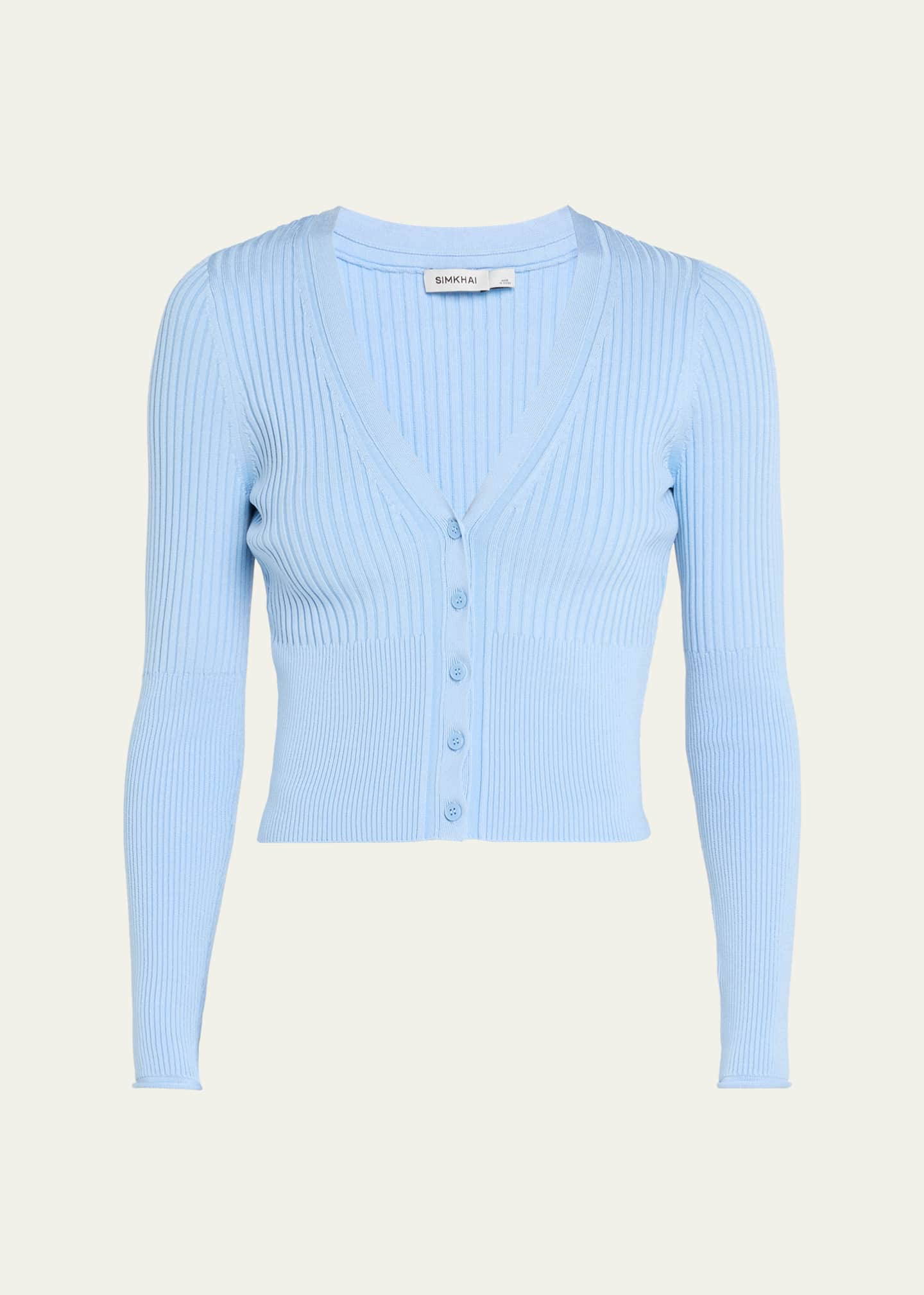 SIMKHAI Ailany Cropped Cardigan - Bergdorf Goodman