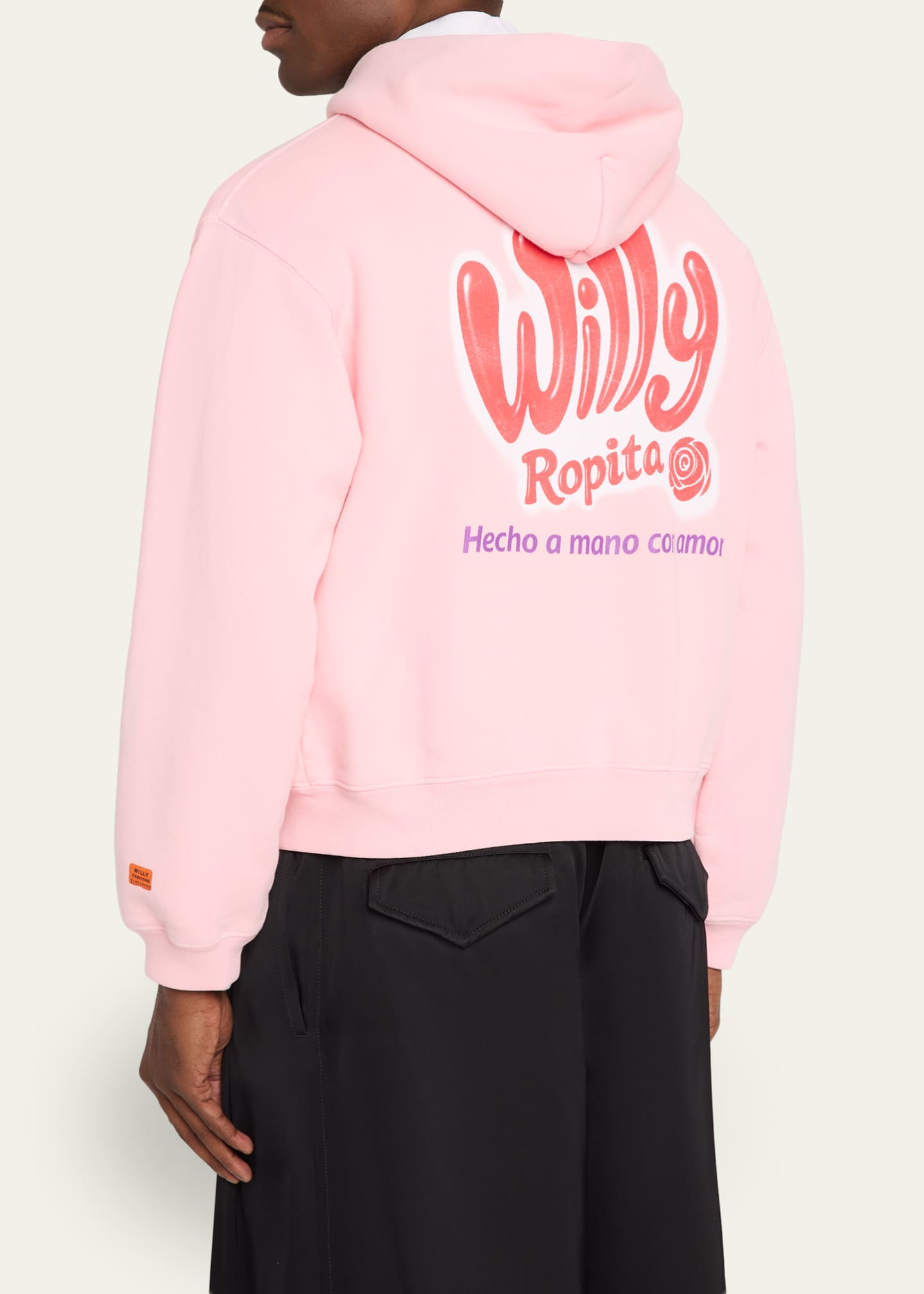 Willy Chavarria Men's Willy Ropita Full-Zip Hoodie - Bergdorf Goodman