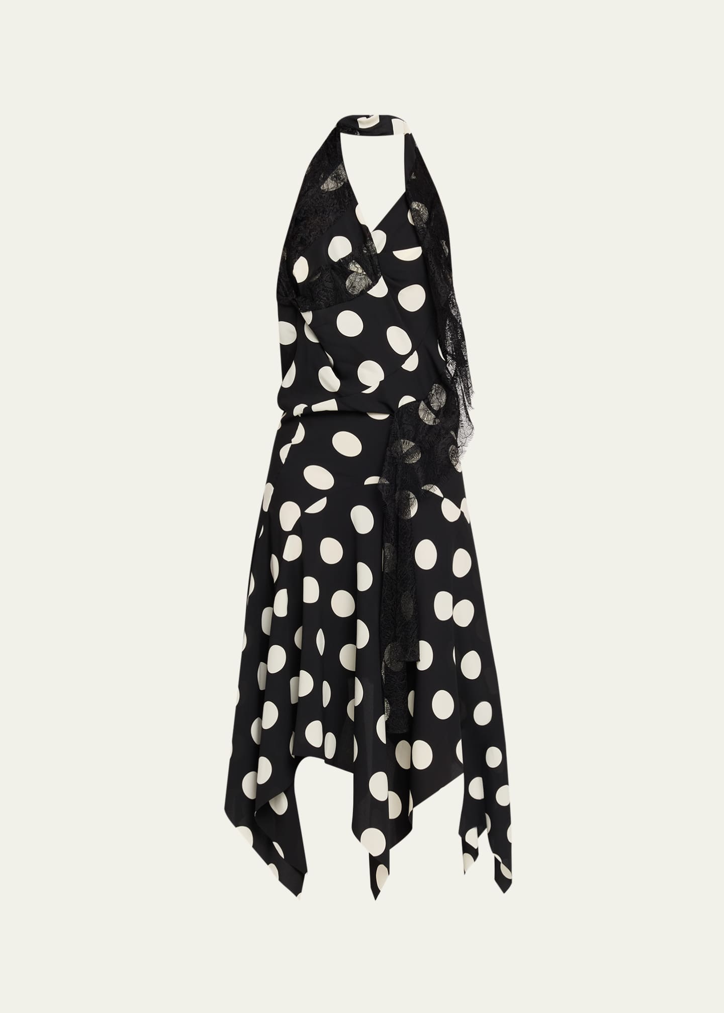 ワンピース JUNYA WATANABE Border Sleeveless Dress Junya Watanabe Polka Dot Halter Midi Dress - Bergdorf Goodman